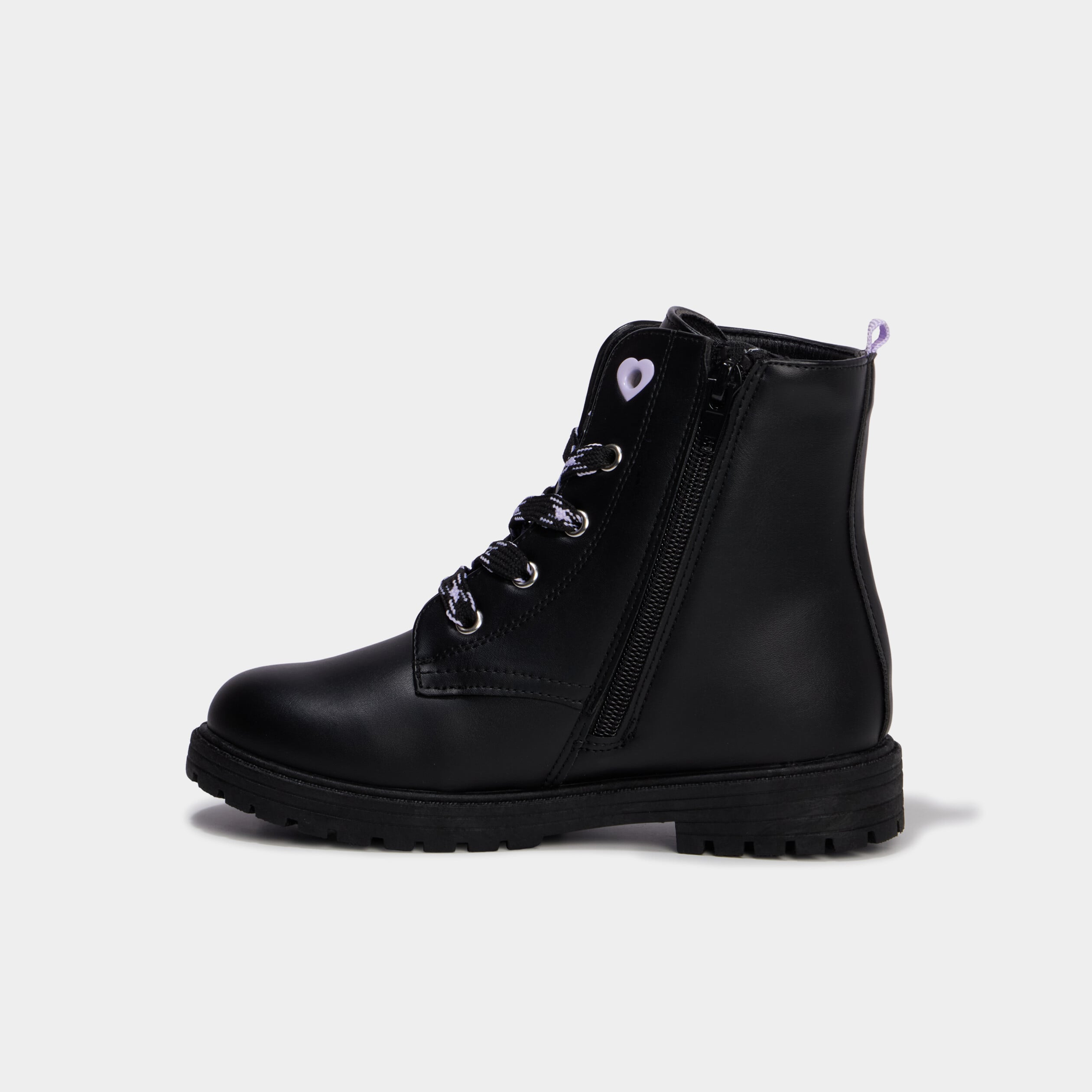 Boots crant&eacute;es Hello Kitty Kuromi noir fille