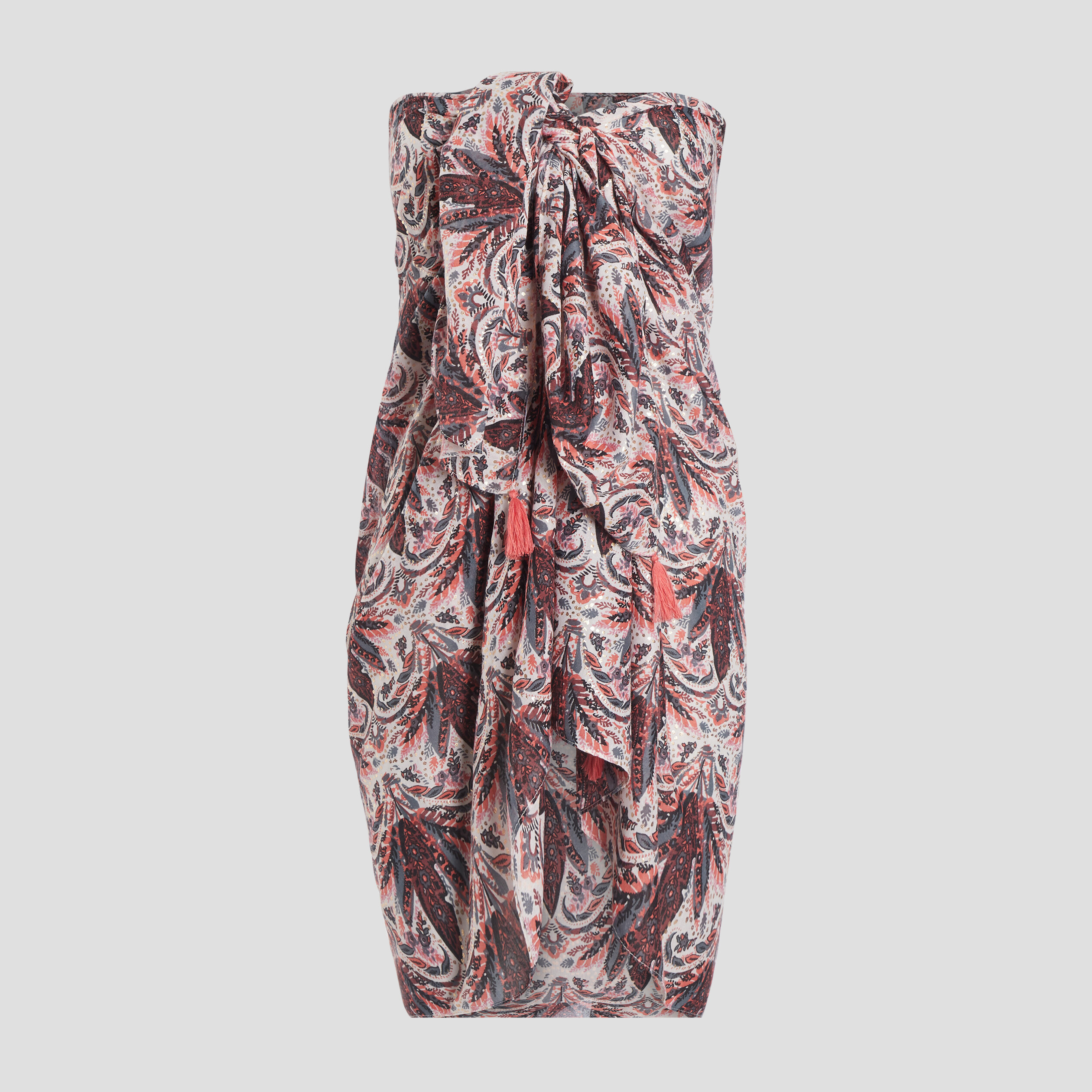 Paréo orange femme