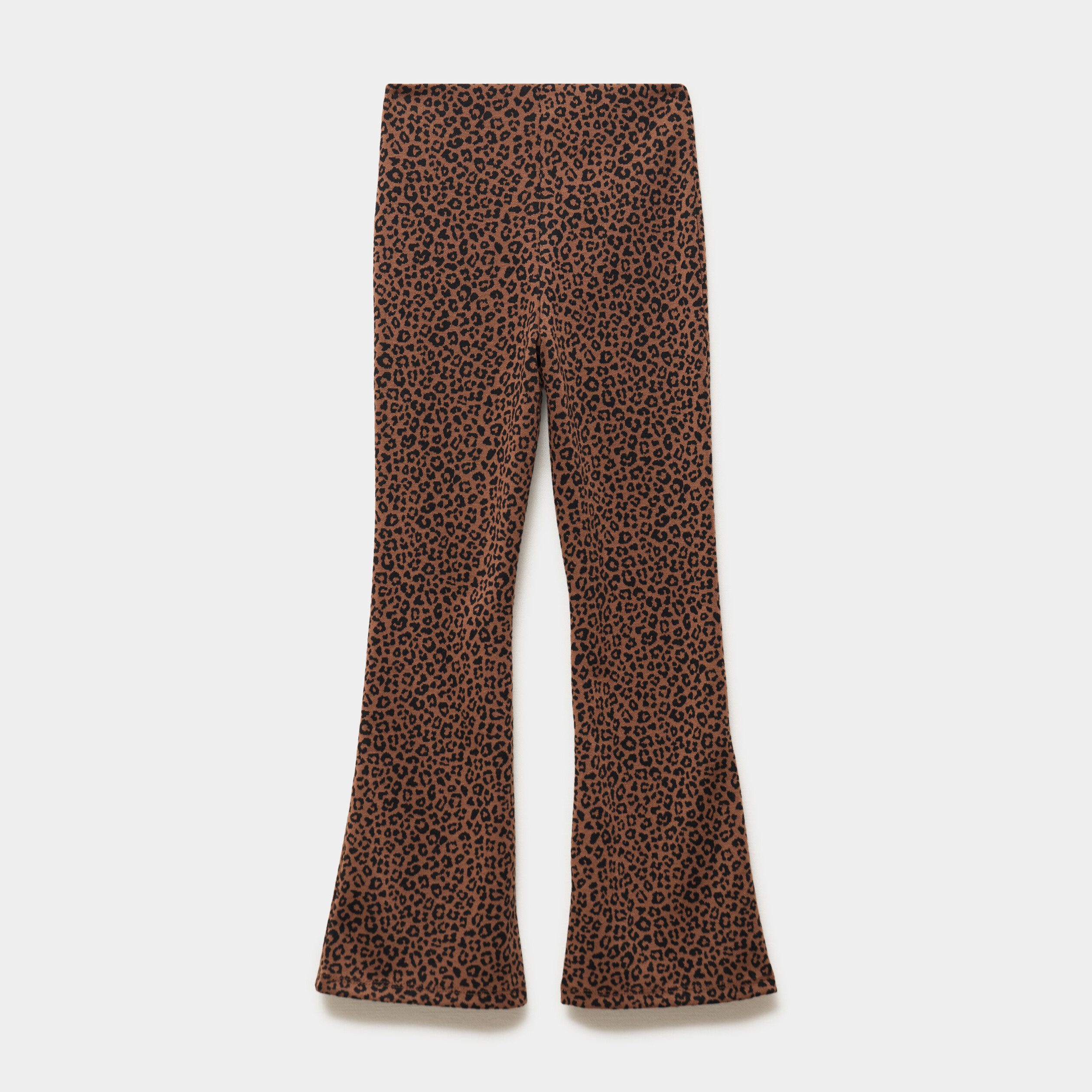 Pantalon bootcut stretch marron fille