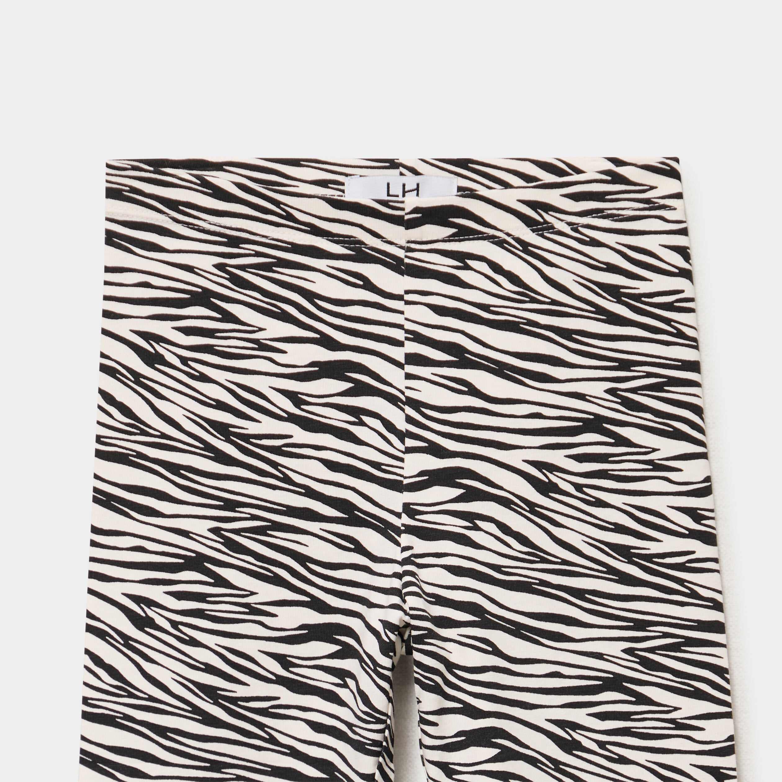 Legging 3/4 &eacute;lastiqu&eacute; coton ecru fille
