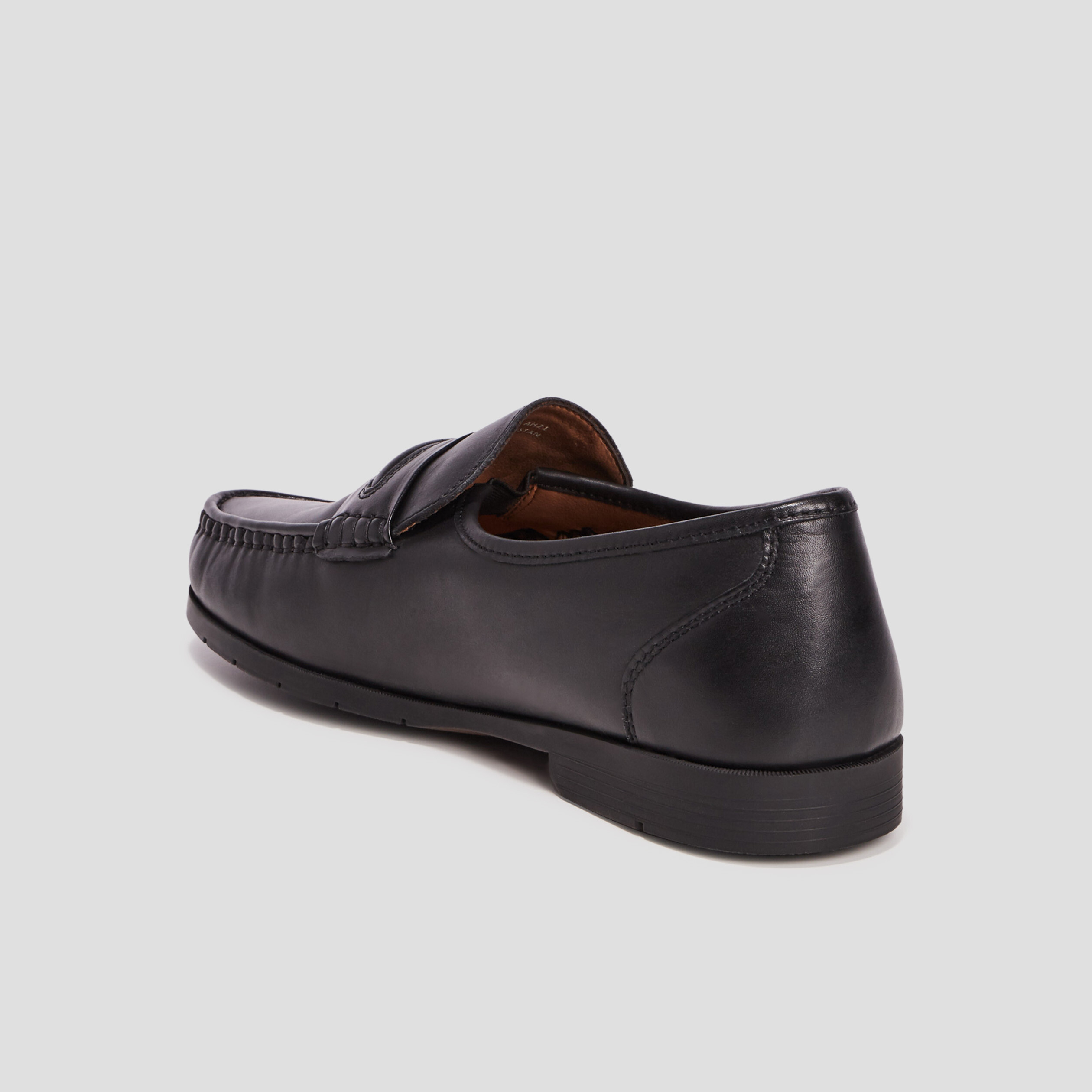 mocassins en cuir noir homme Mocassins en cuir noir homme