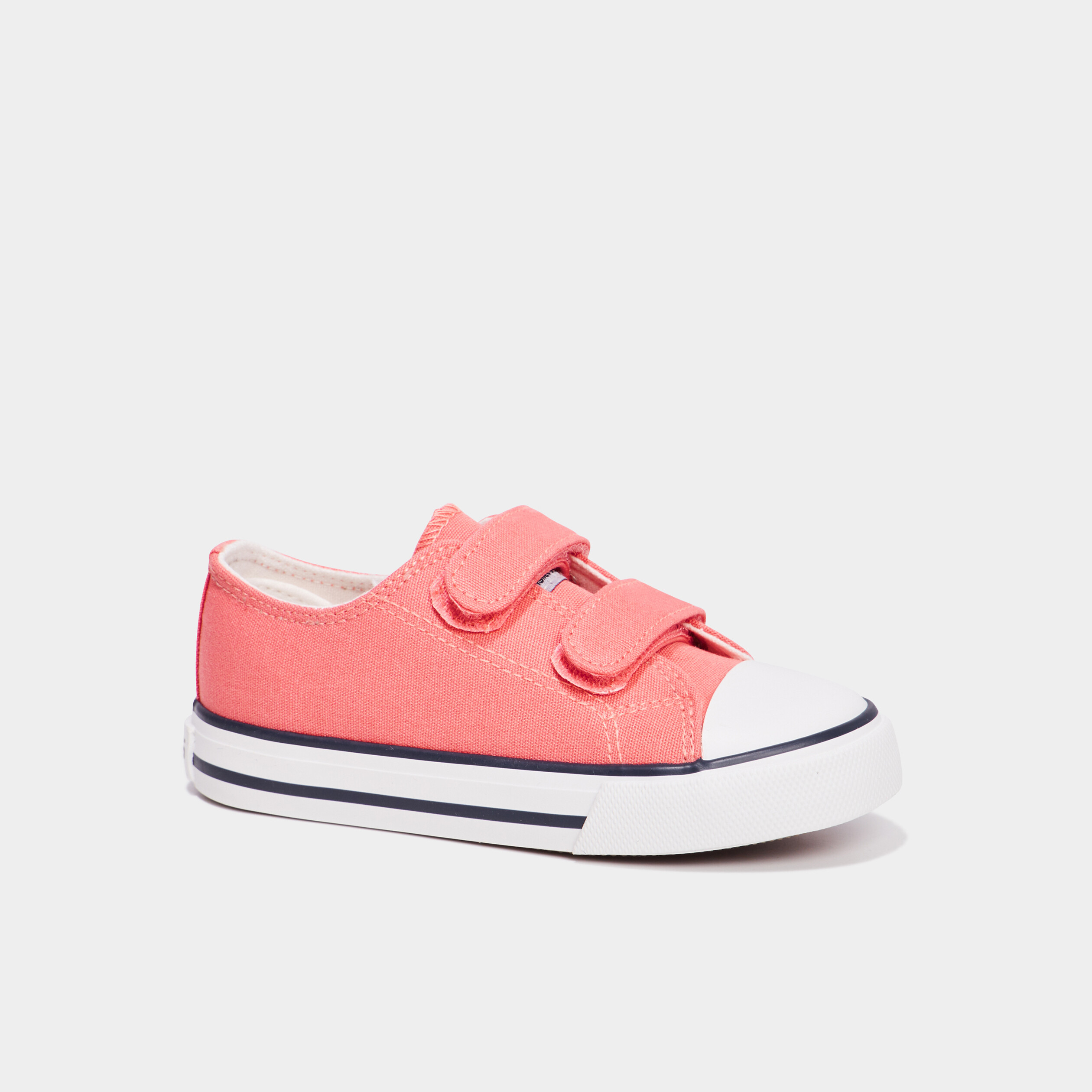 tennis en toile a scratchs creeks rose fille Tennis en toile à scratchs Creeks rose fille