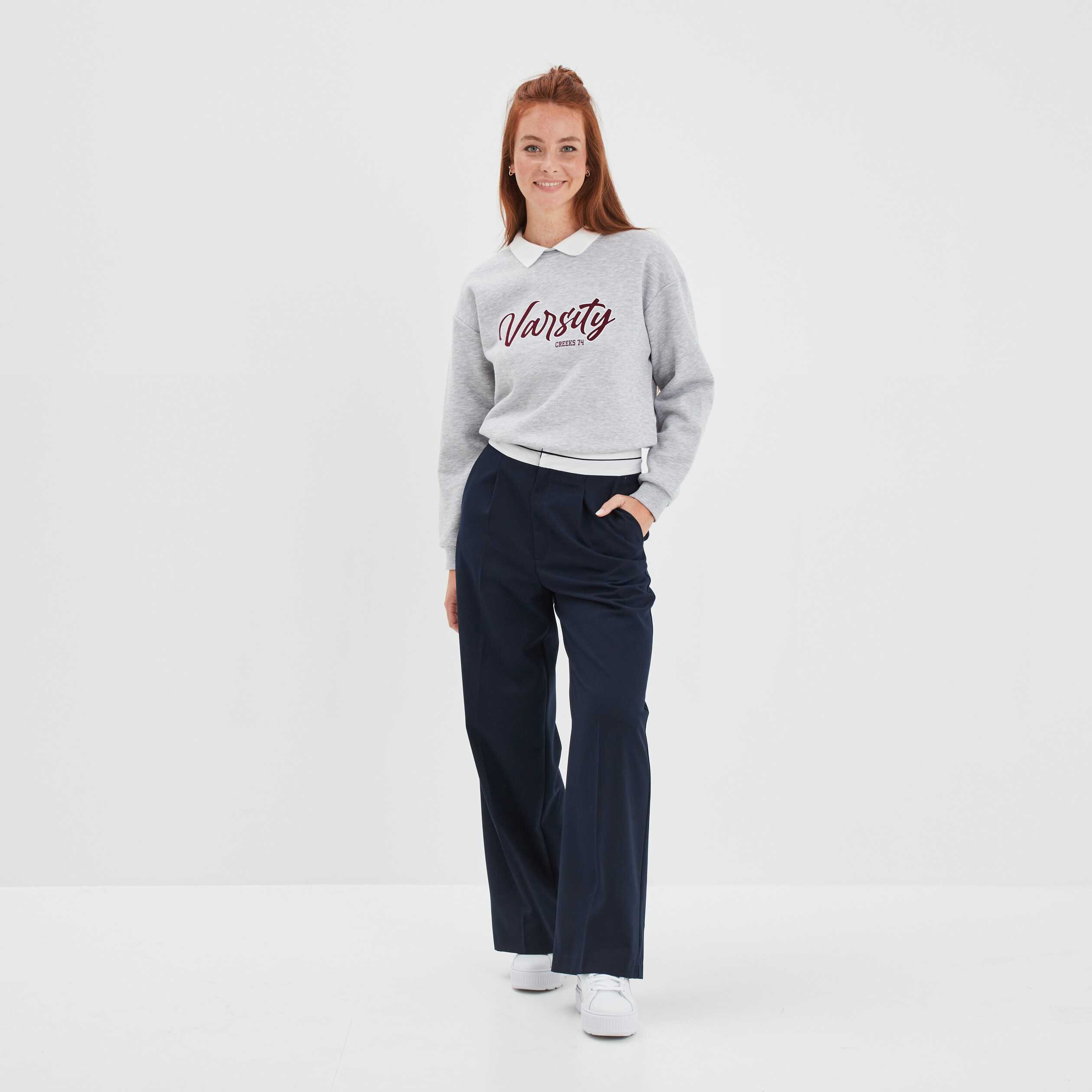 Sweat polo online femme