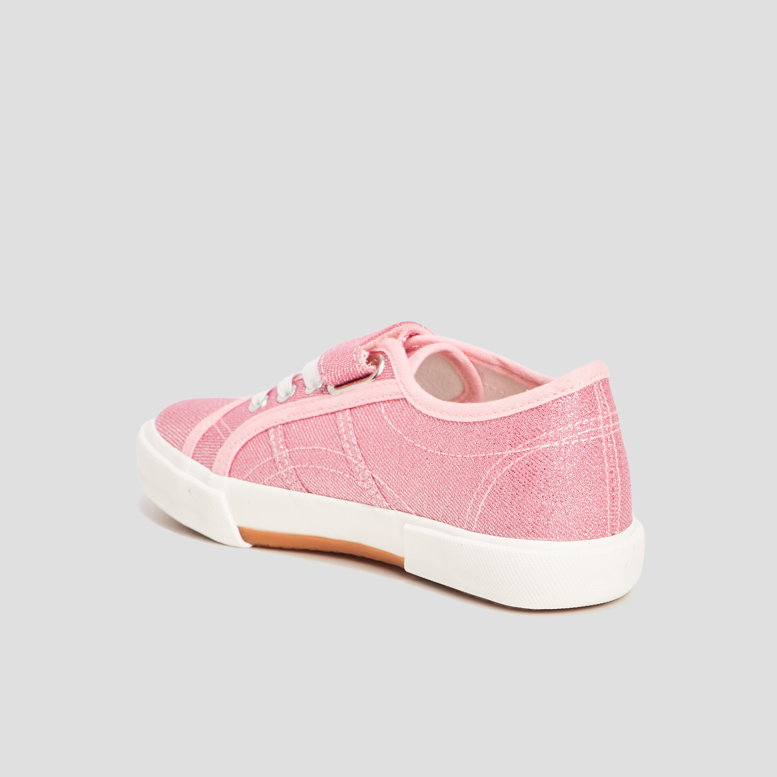 tennis en toile a scratch creeks rose fille Tennis en toile à scratch Creeks rose fille
