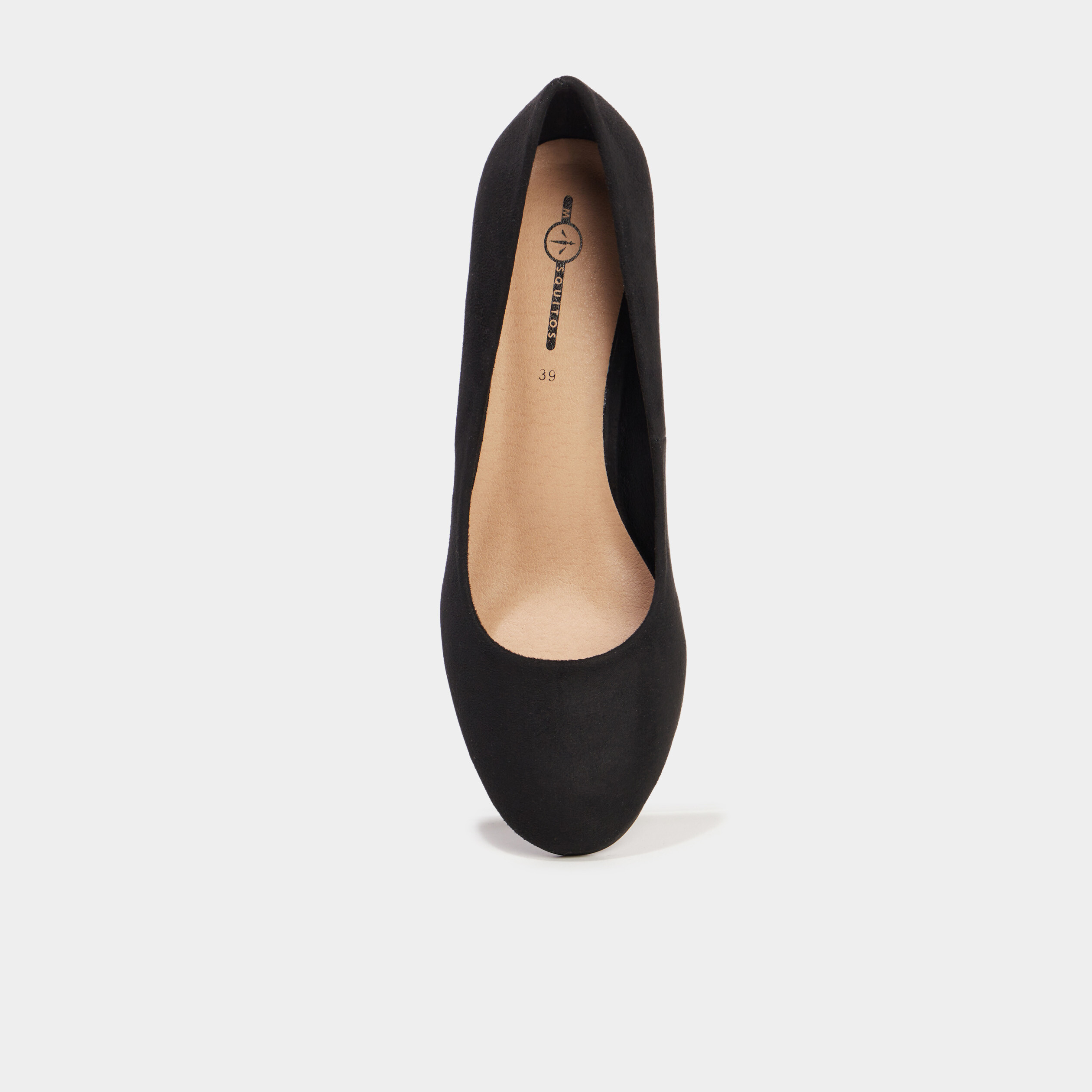Escarpins &agrave; talons Mosquitos noir femme