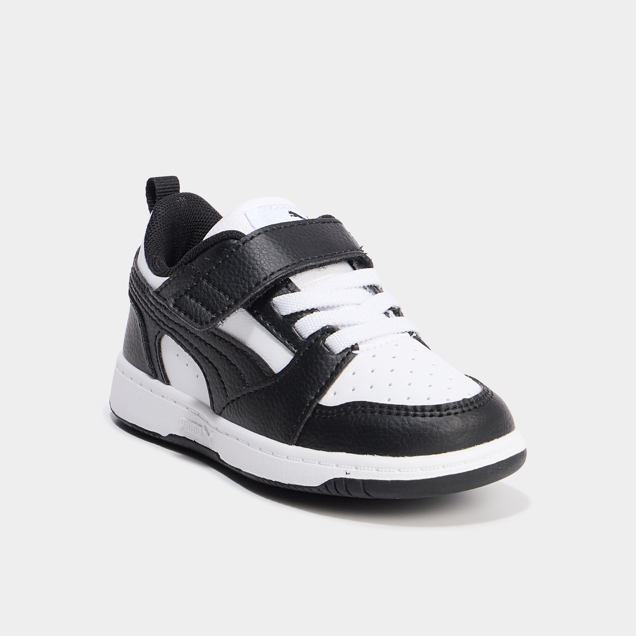 tennis basses puma v6 noir garcon Tennis basses Puma V6 noir garçon
