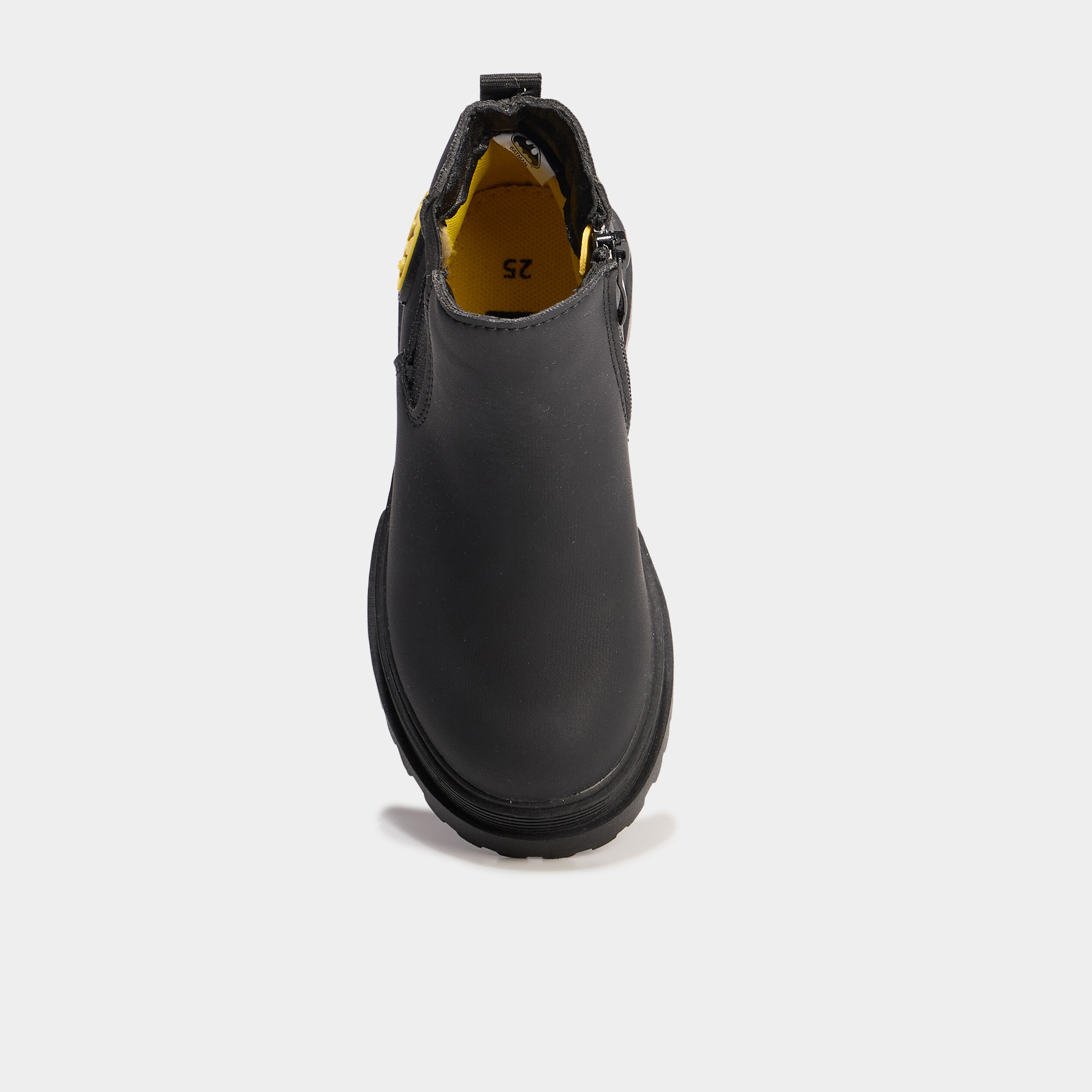 boots crantees batman noir garcon Boots crantées Batman noir garçon