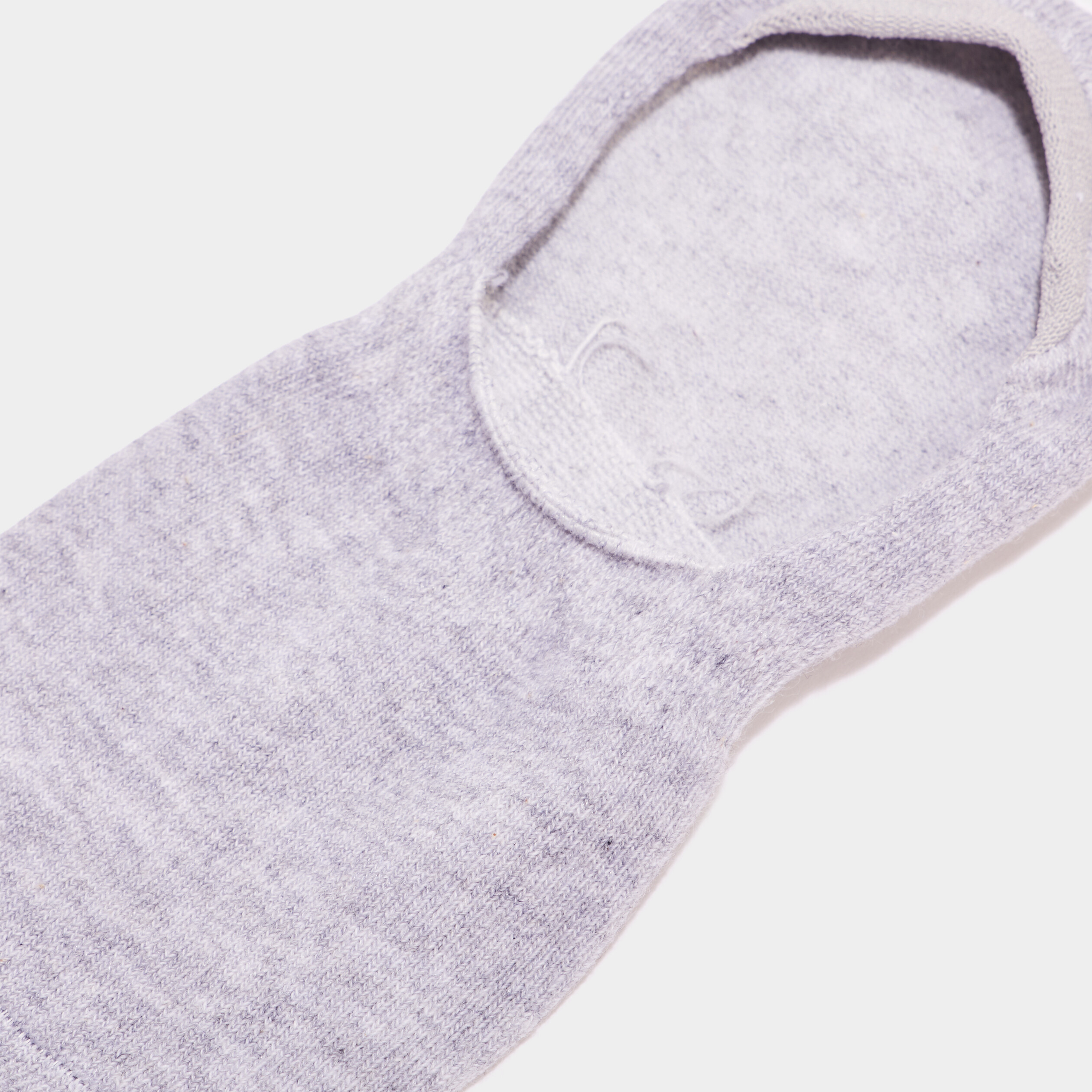 lot 5 paires socquettes invisibles gris femme Lot 5 paires socquettes invisibles gris femme