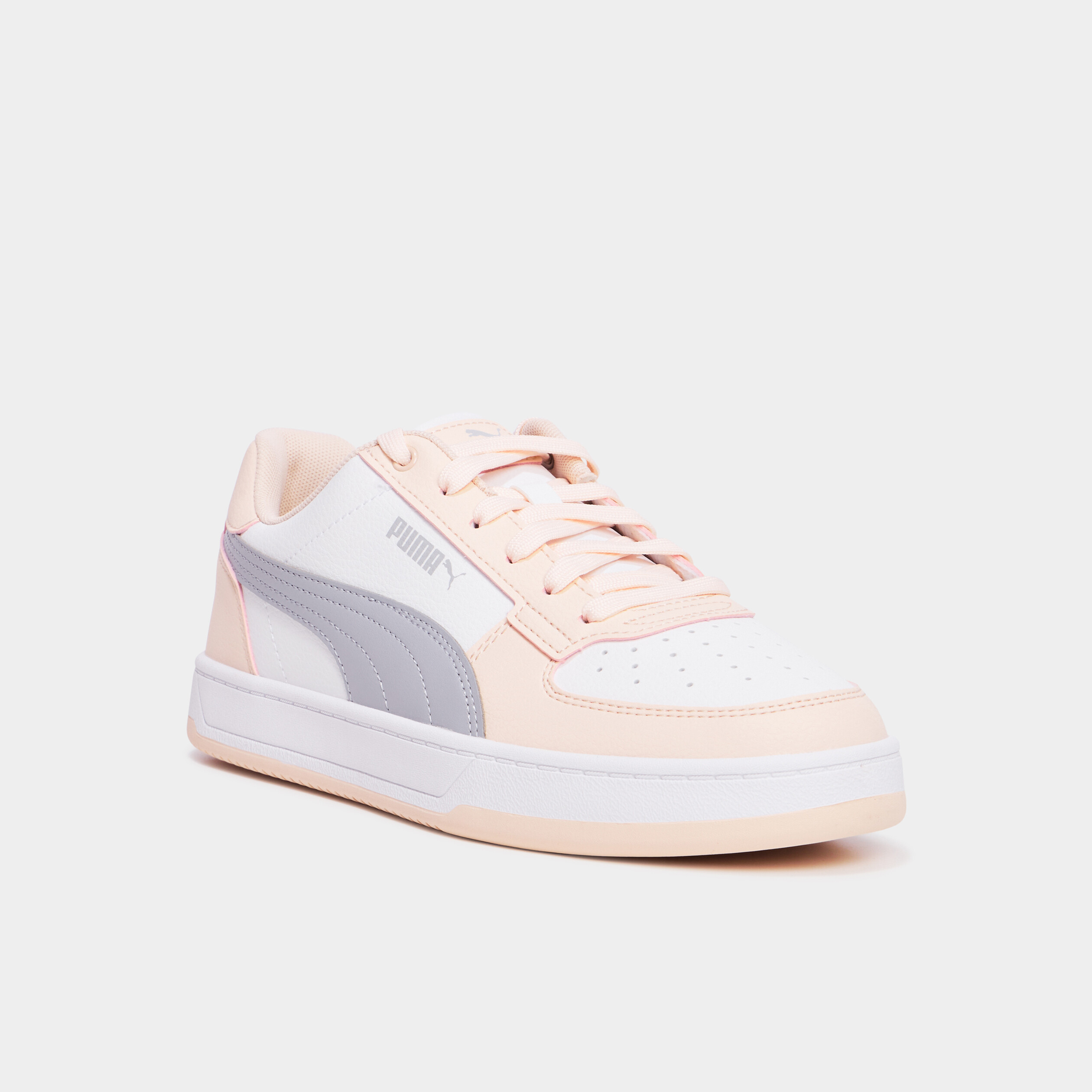 tennis basses a lacets puma v6 rose poudree femme Tennis basses à lacets Puma V6 rose poudrée femme