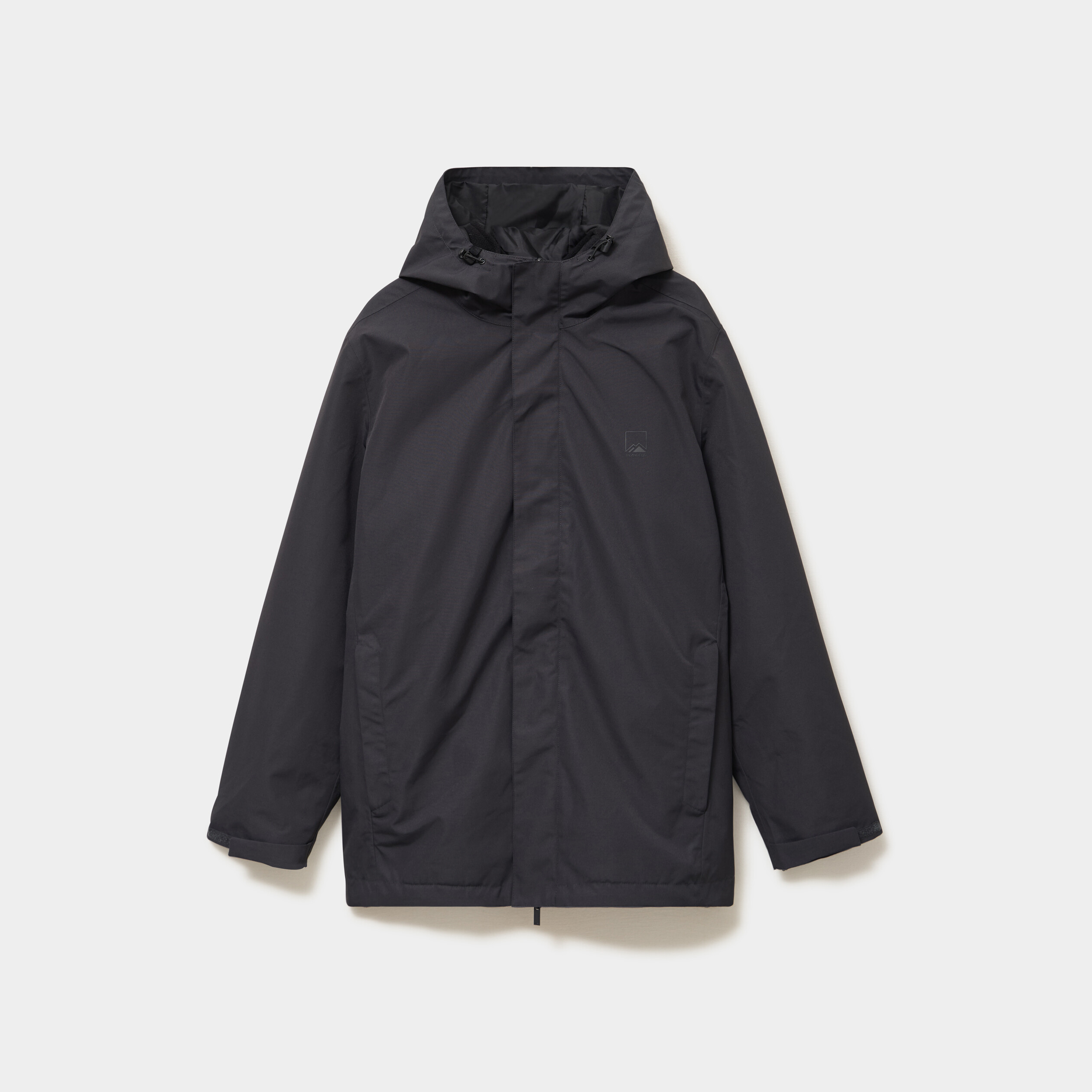 ◆ haru9103  ◆ Parka chaude 3-en-1 imperméable gris foncé homme | La Halle