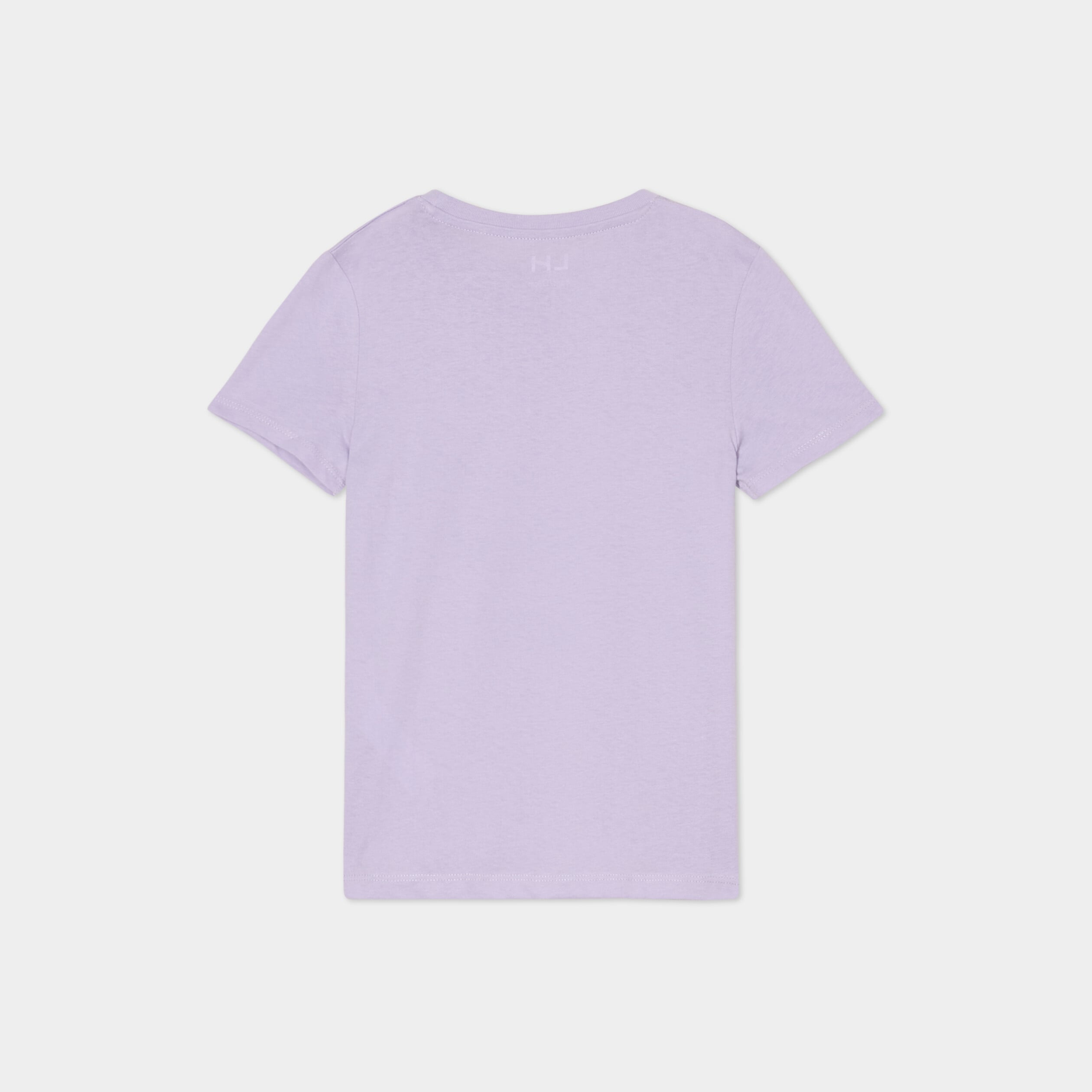 T-shirt en coton manches courtes mauve gar&ccedil;on