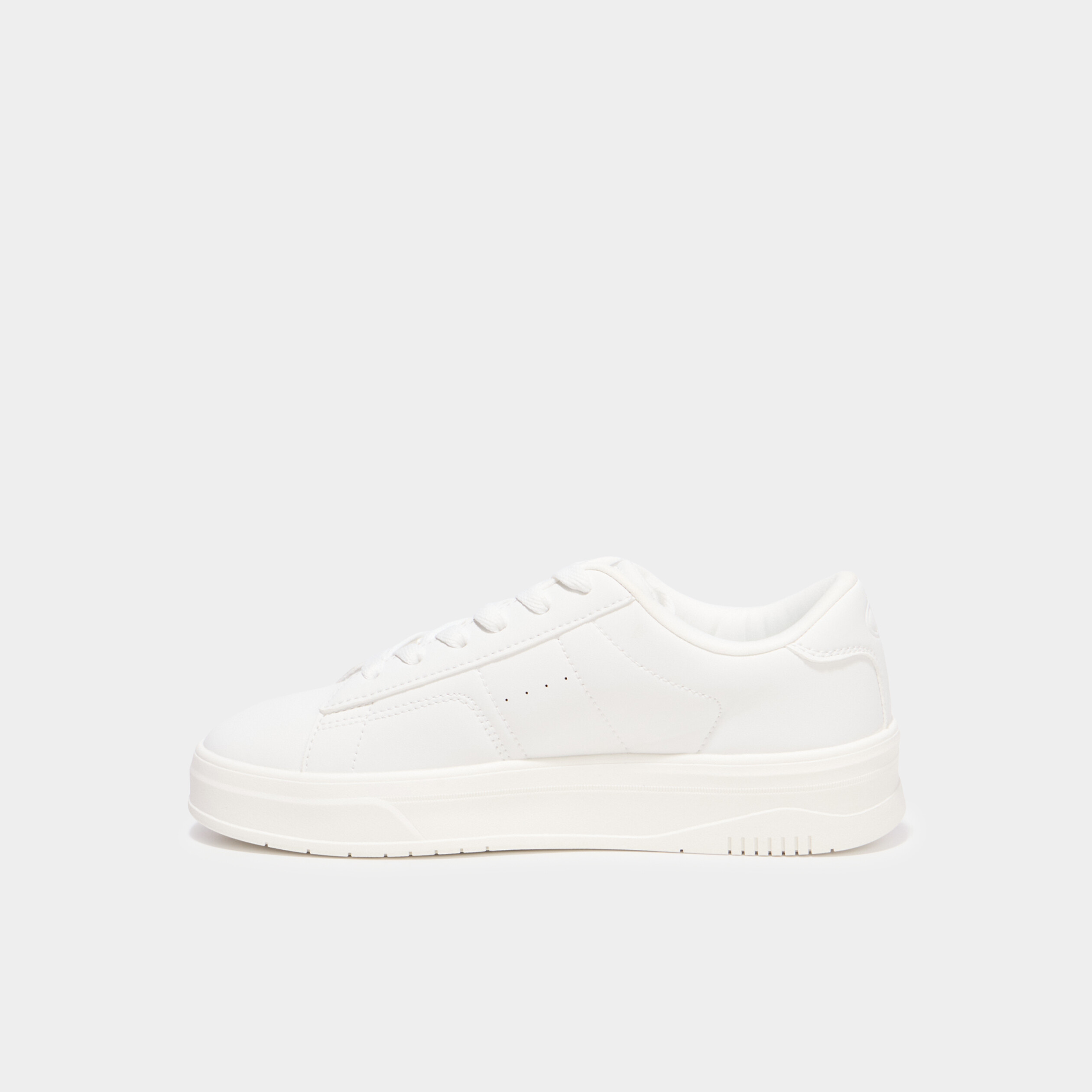 Tennis basses &agrave; lacets Champion TL23 blanc femme