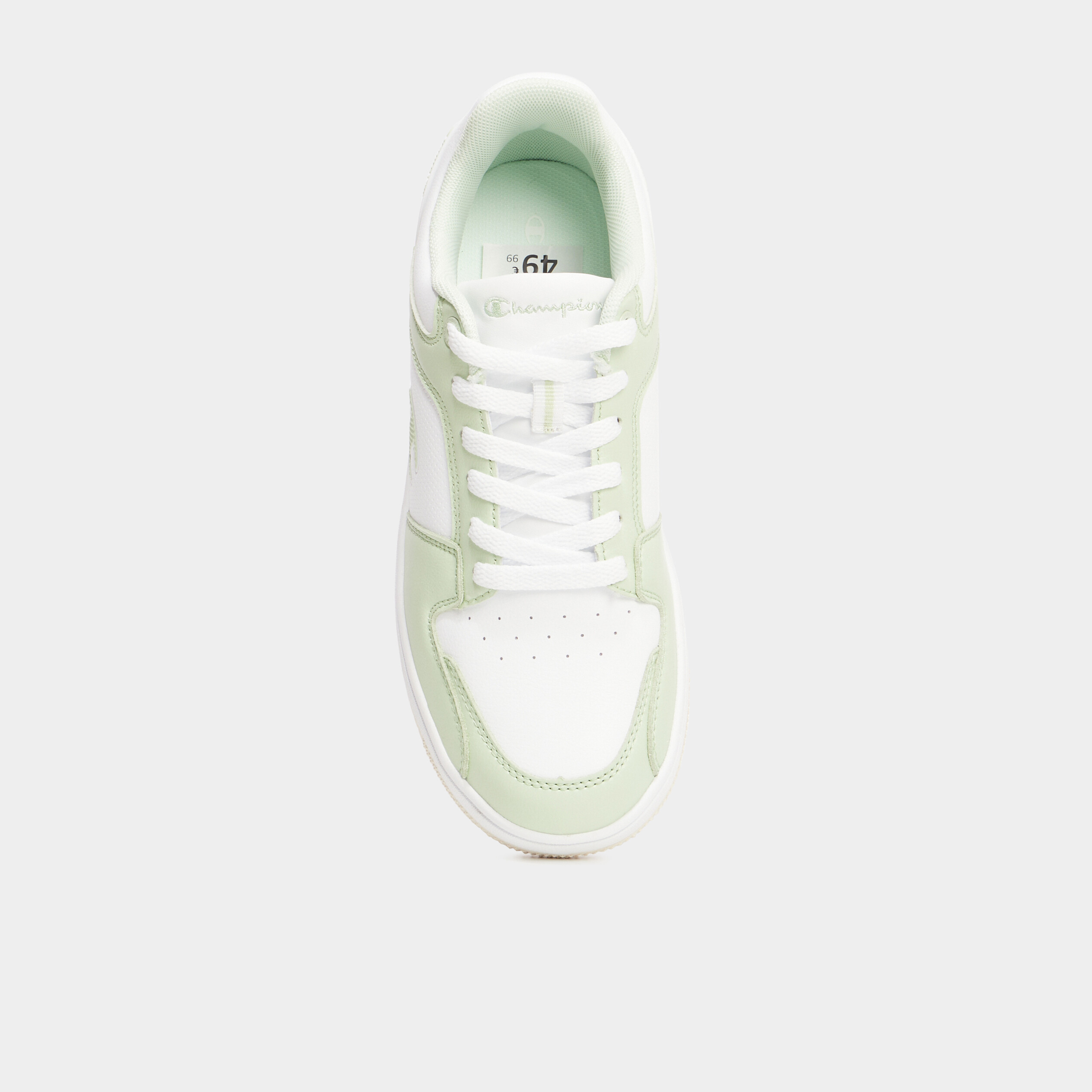 Baskets &agrave; lacets RD18 2.0 Low Champion vert menthe femme