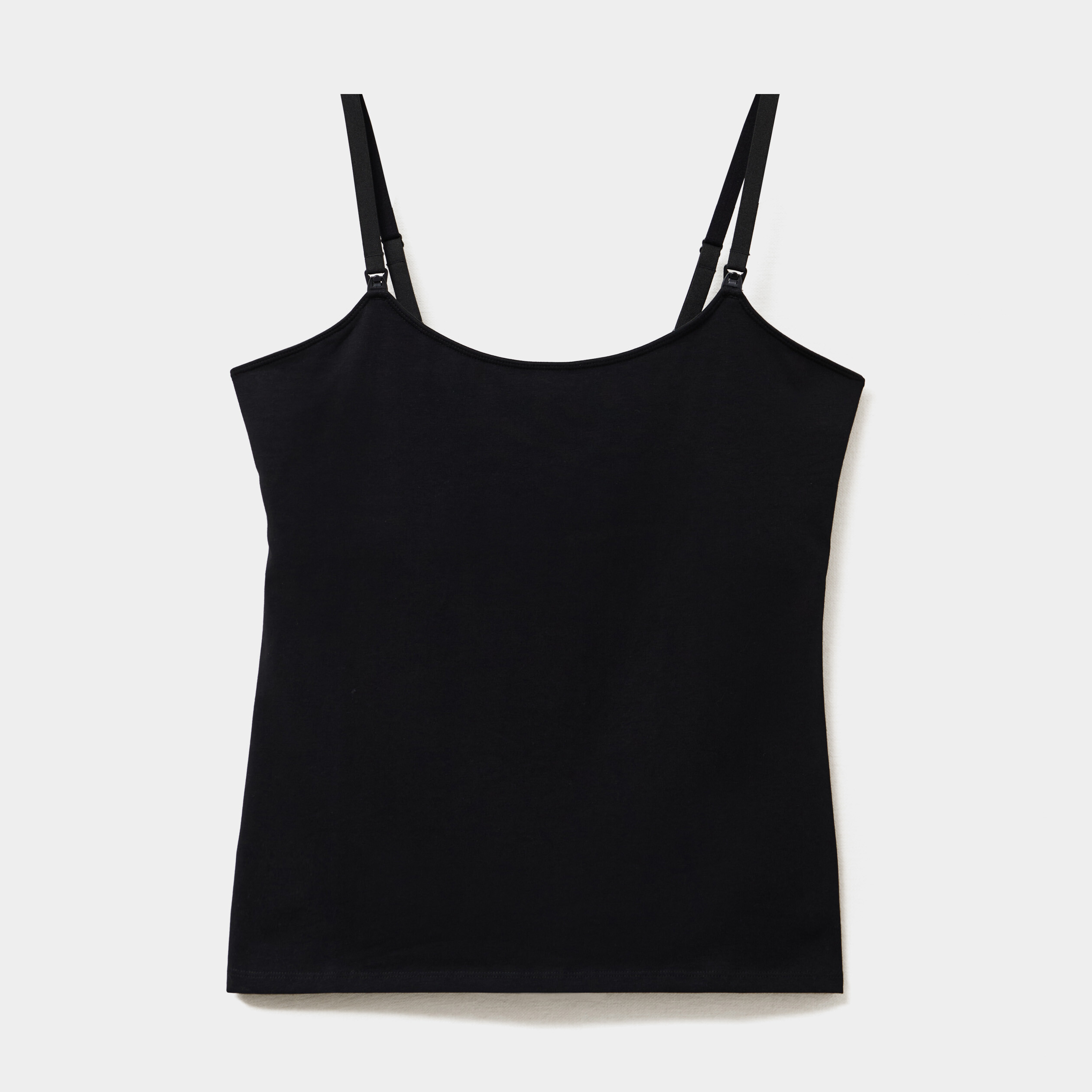 debardeur allaitement brassiere integree noir femmemater Débardeur allaitement brassière intégrée noir femme maternité
