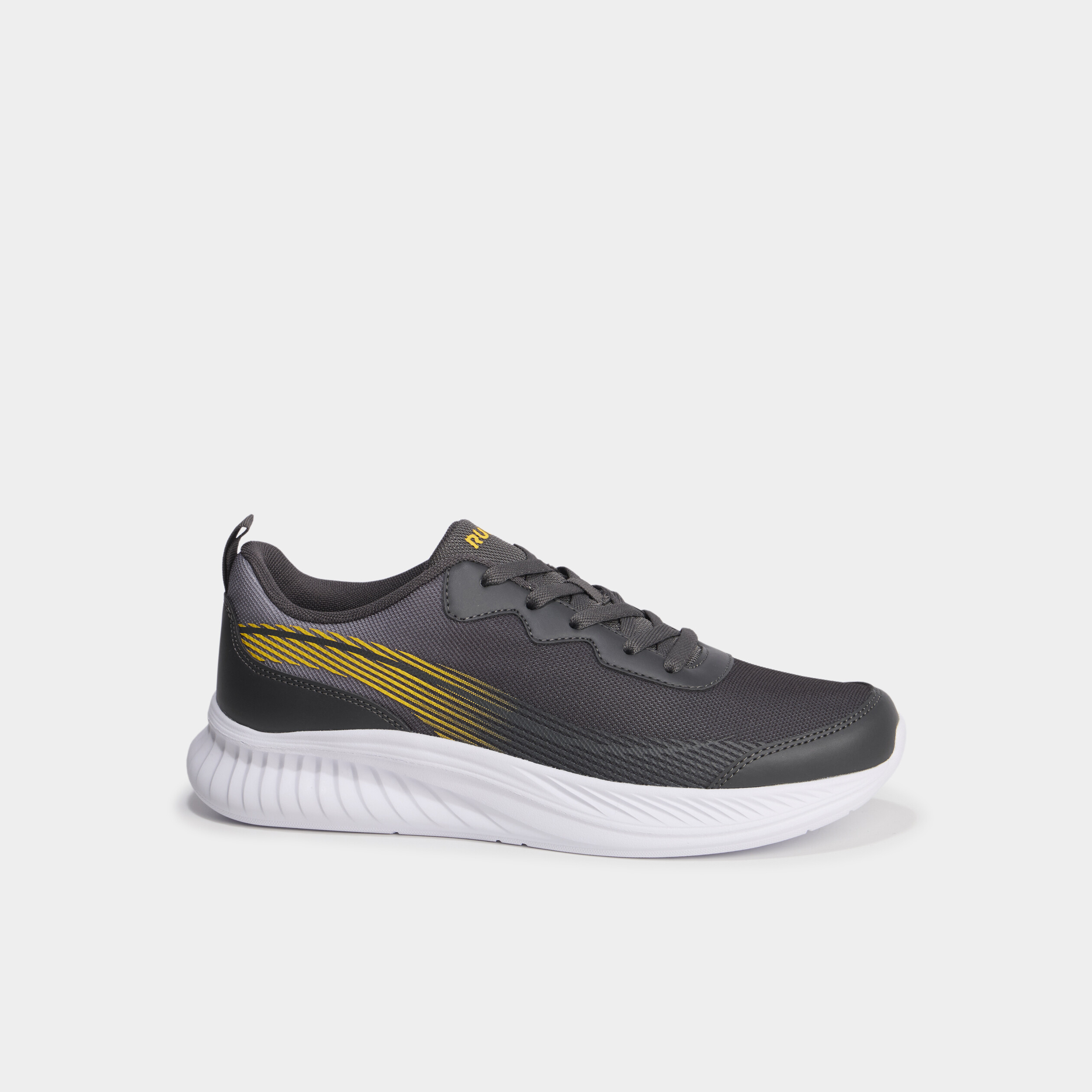 baskets running a scratchs gris homme Baskets running à scratchs gris homme