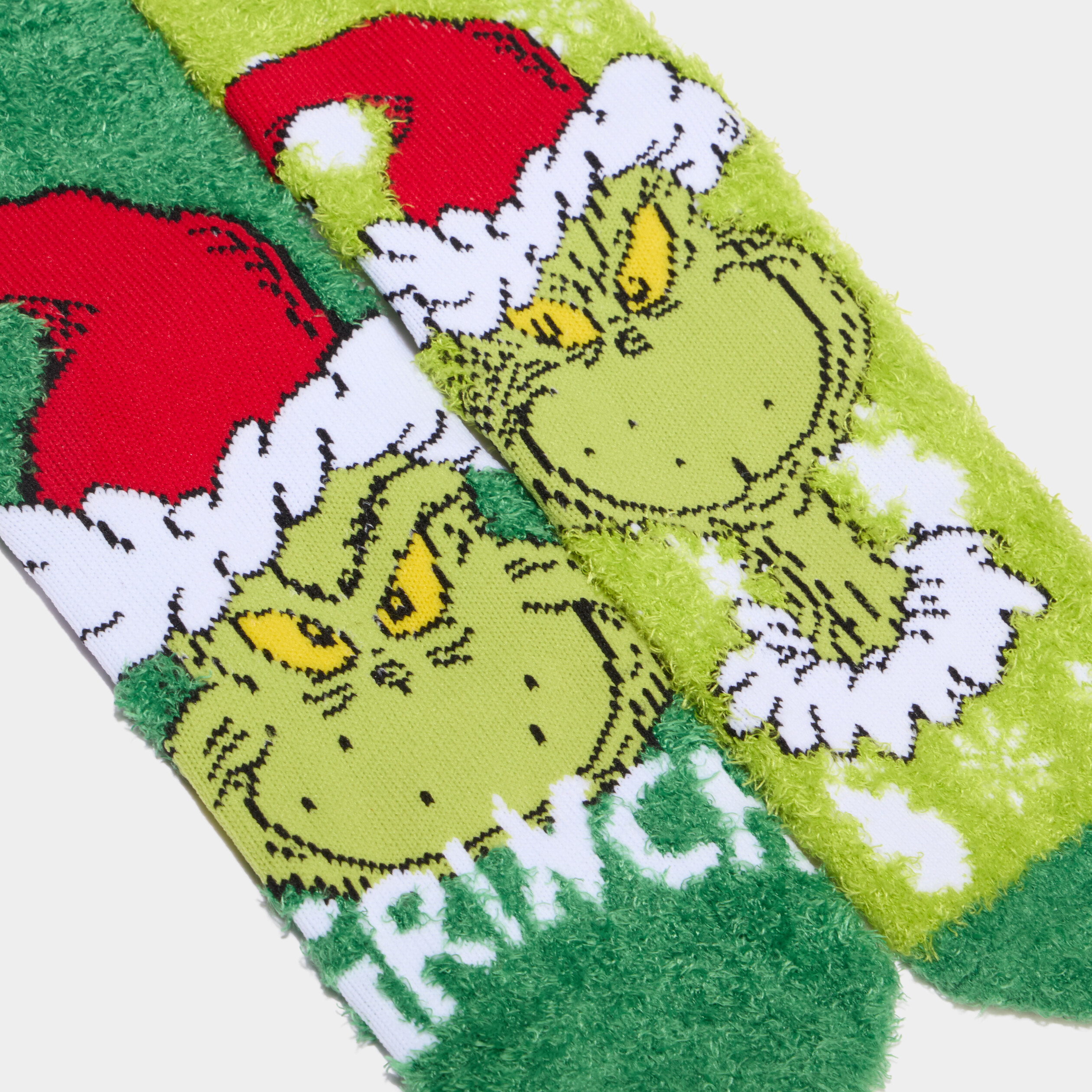 Lot 2 paires chaussettes Le Grinch vert homme