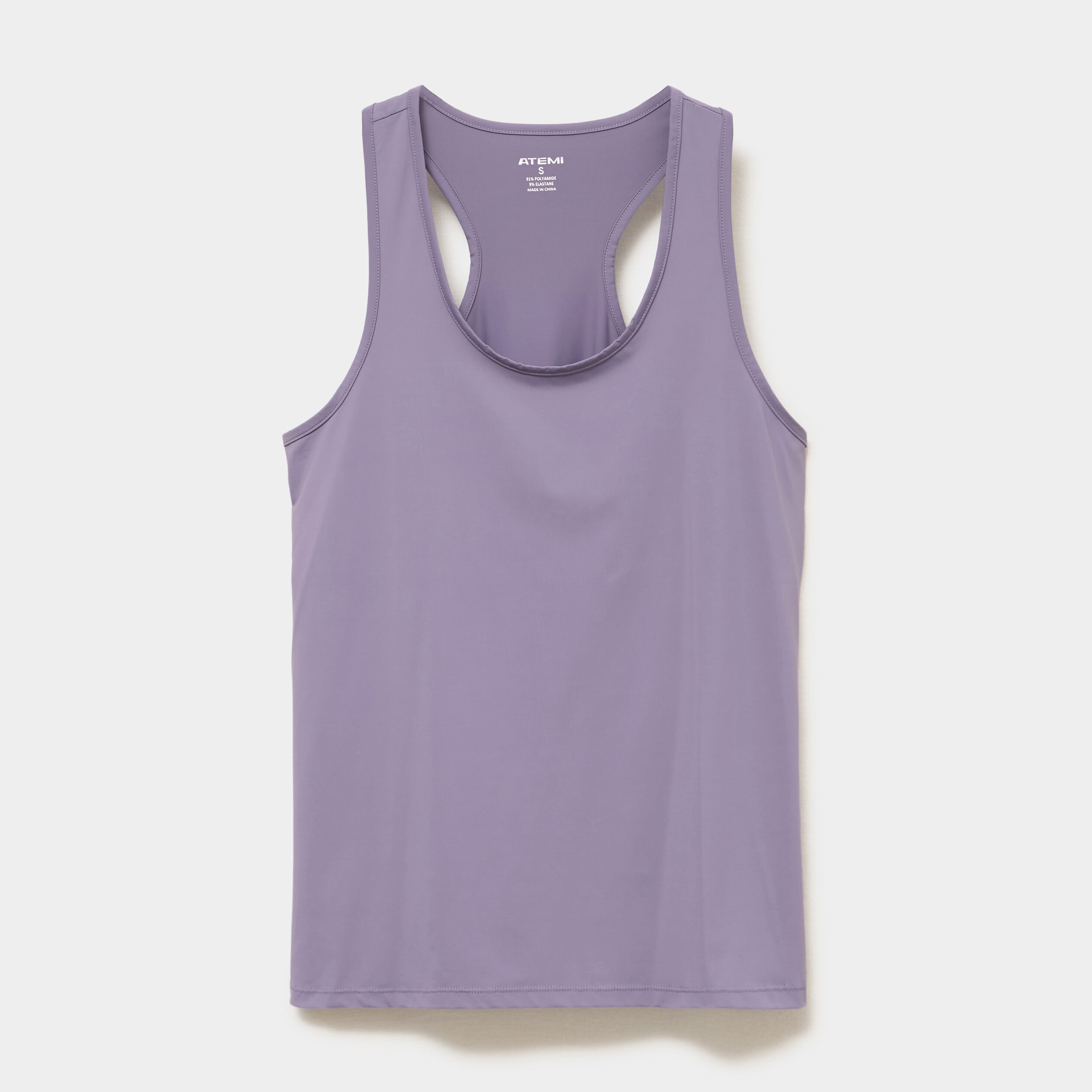 D&eacute;bardeur de sport fluide dos nageur violet femme