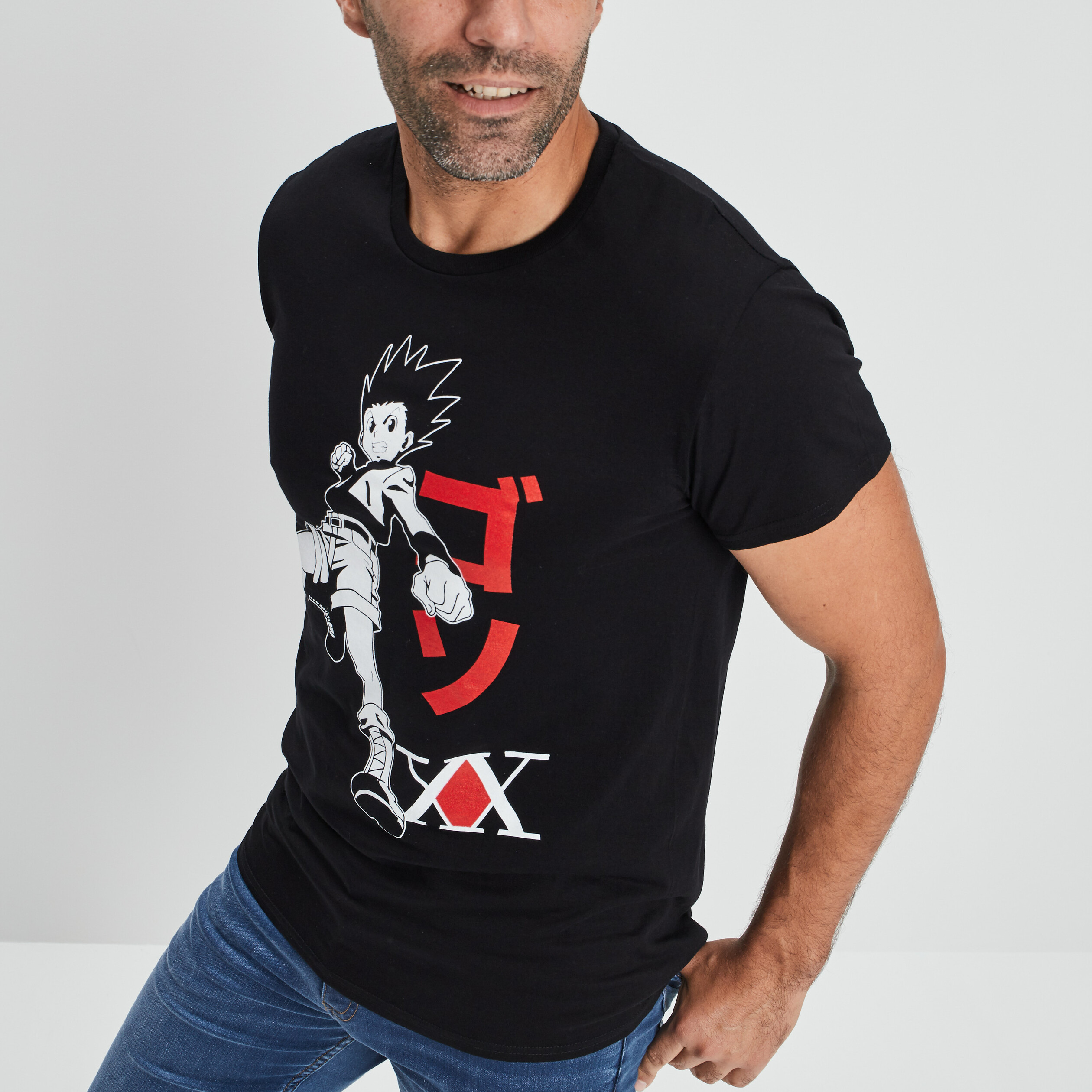 t shirt hunter x hunter noir homme T-shirt Hunter X Hunter noir homme