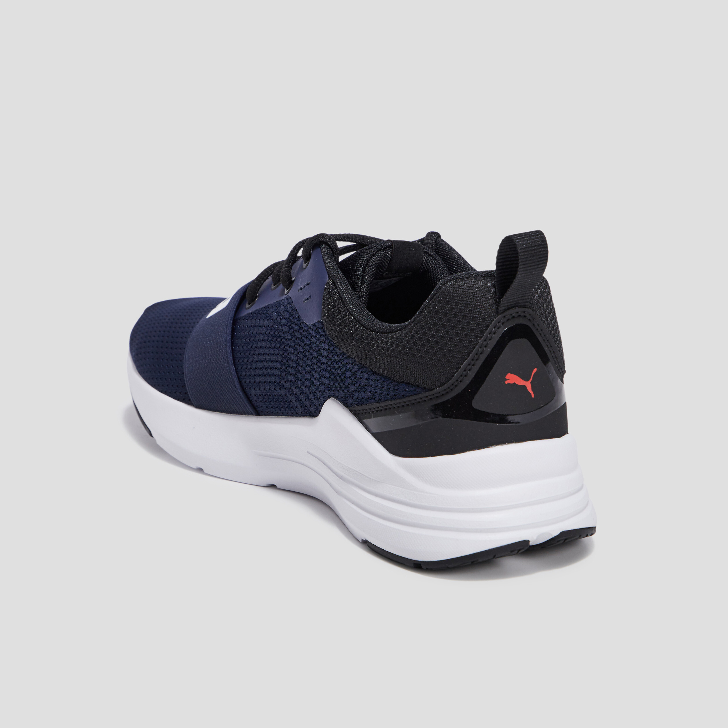 runnings a lacets puma wired bleu marine homme Runnings à lacets Puma Wired bleu marine homme