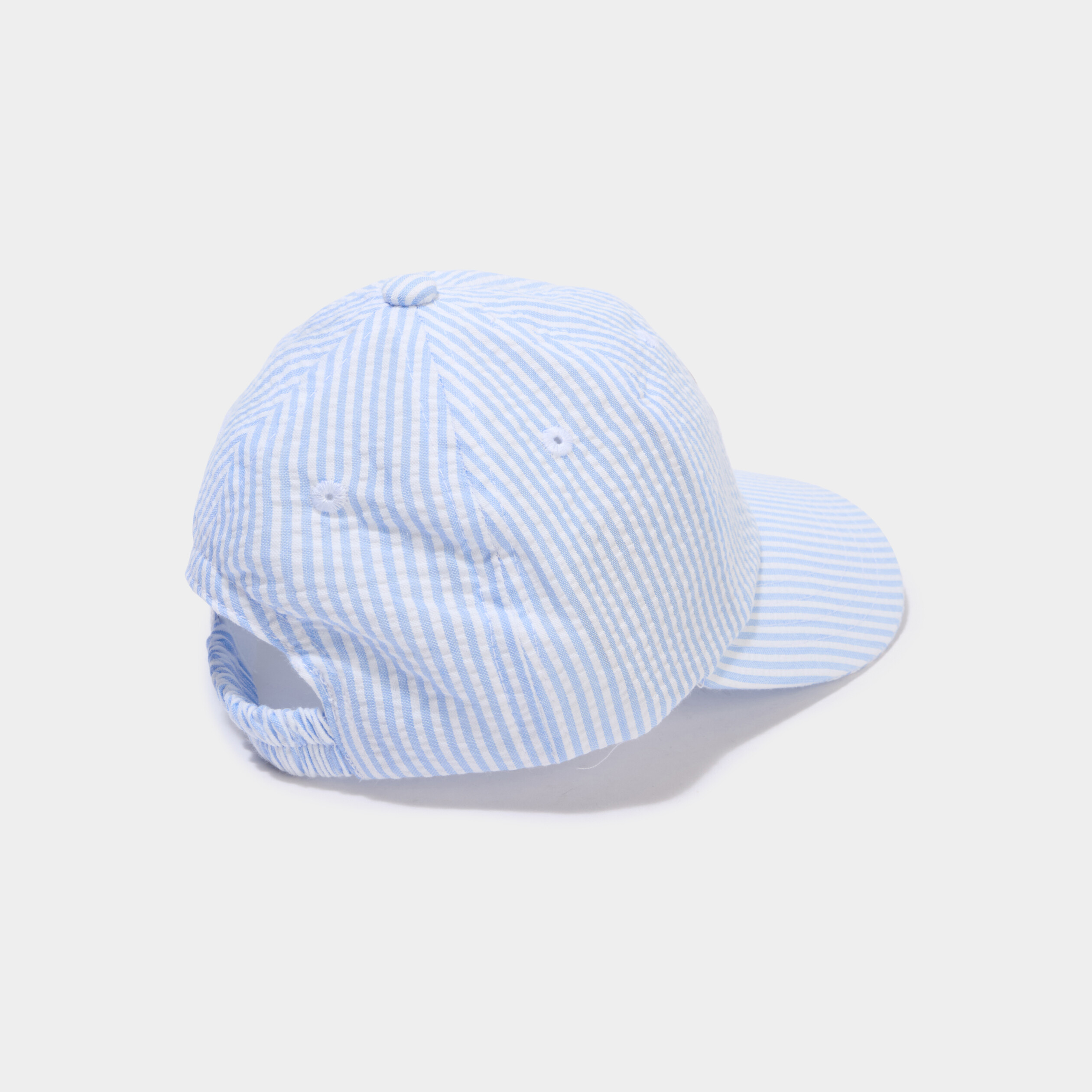 Casquette coton bleu ciel b&eacute;b&eacute; gar&ccedil;on