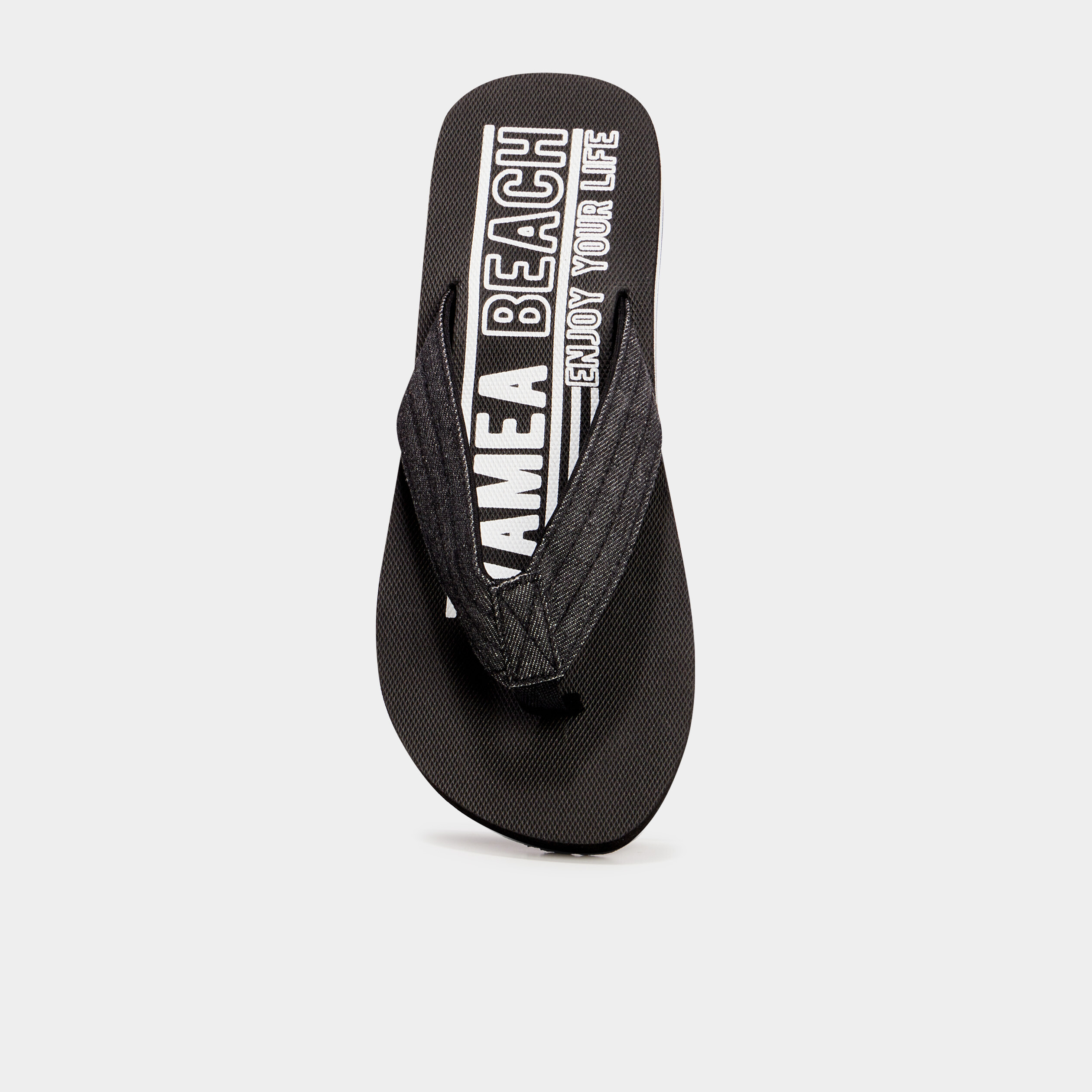 tongs de plage noir homme Tongs de plage noir homme