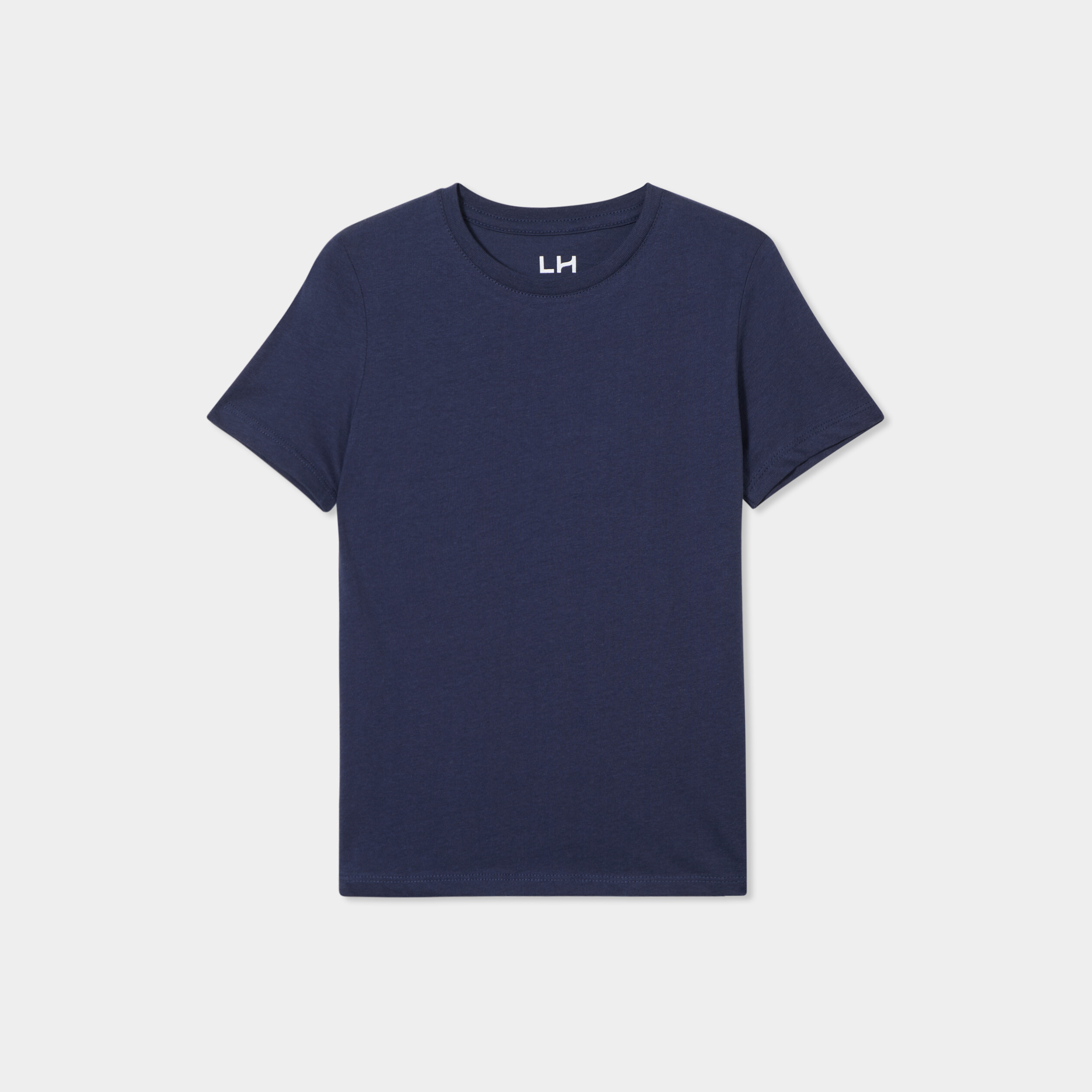 t shirt en coton manches courtes bleu marine garcon T-shirt en coton manches courtes bleu marine garçon