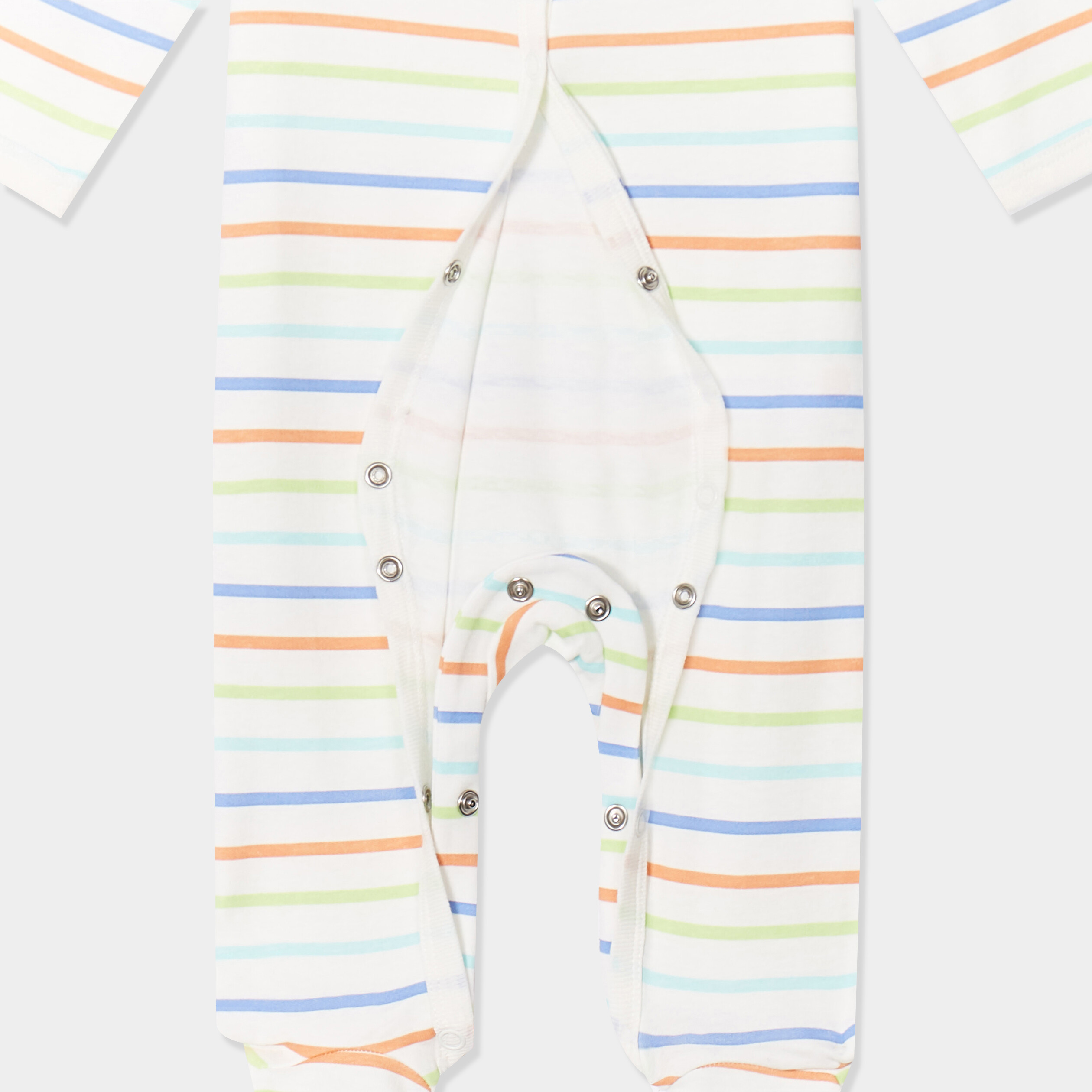 dors bien boutonne coton blanc bebe Dors-bien boutonné coton blanc bébé