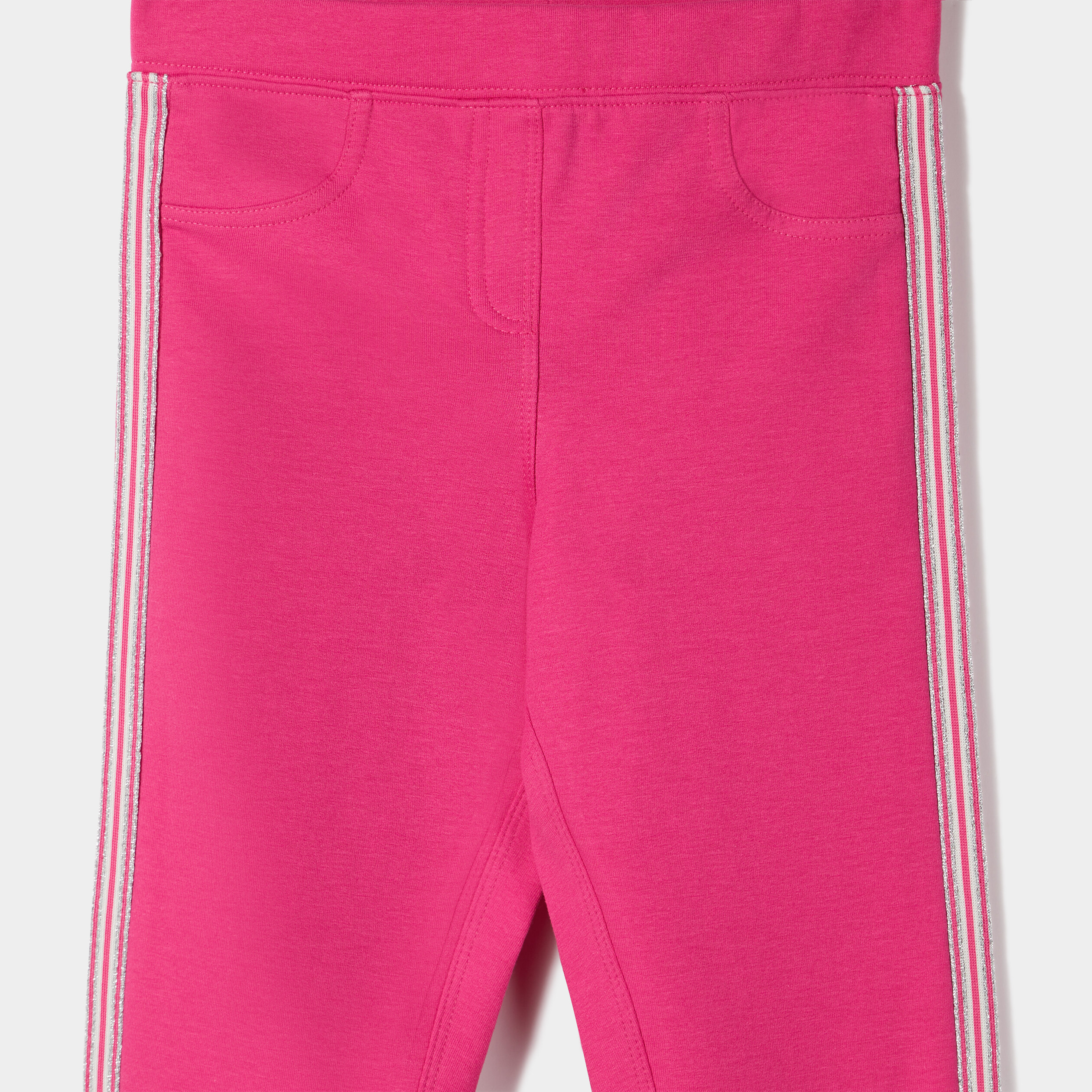 tregging avec bandes rose fushia fille Tregging avec bandes rose fushia fille