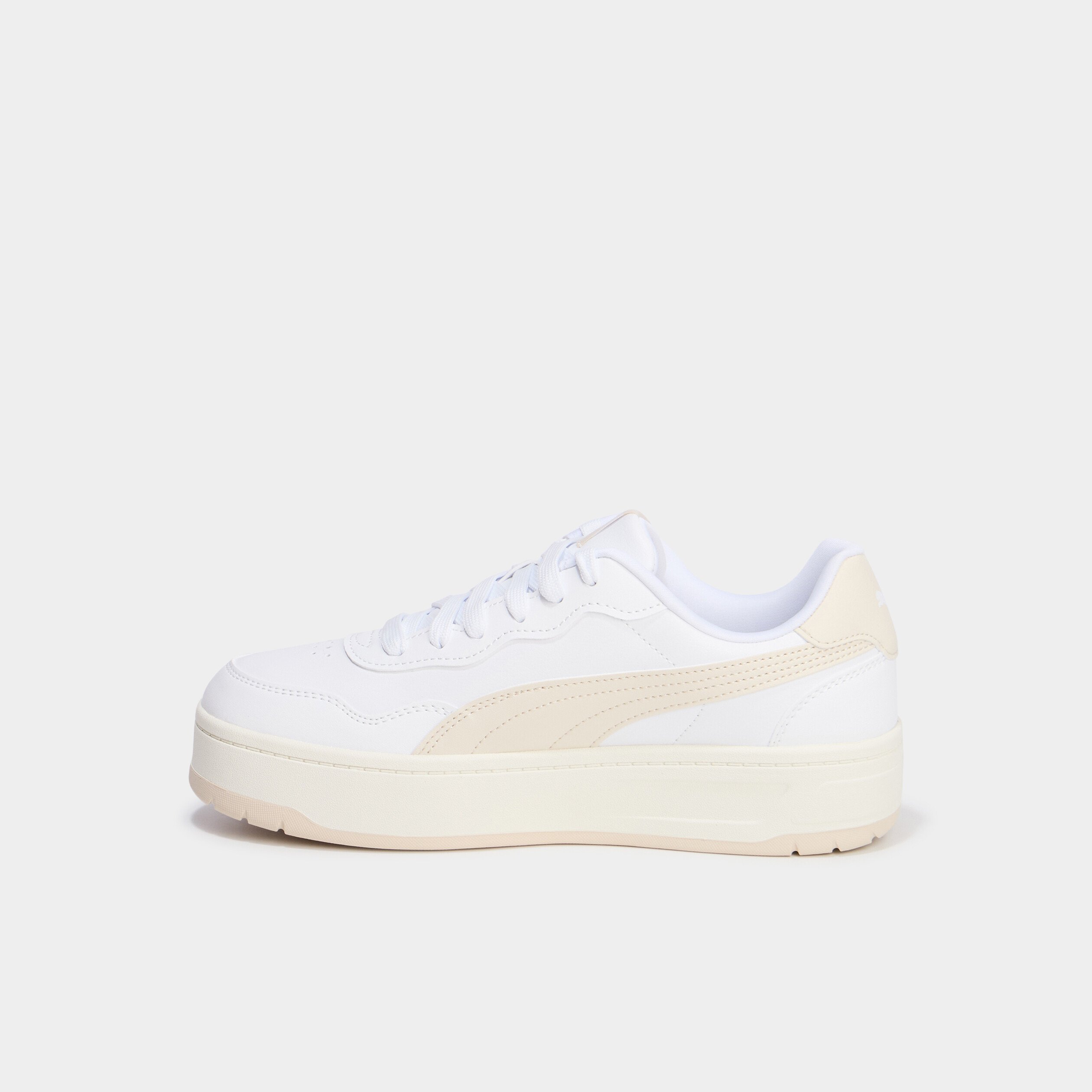 Tennis basses à lacets Puma rose femme