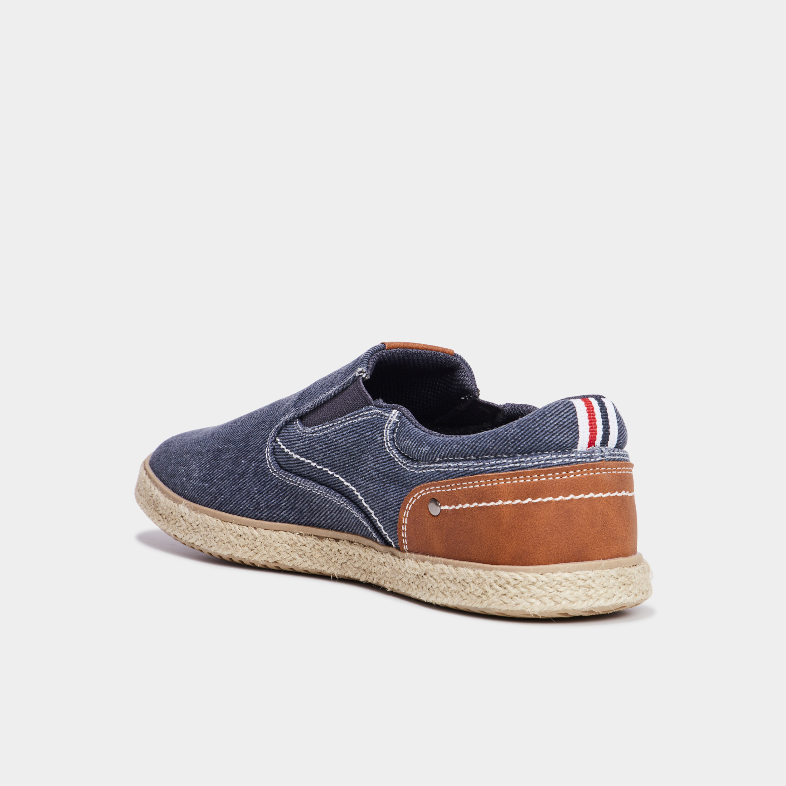 loafers avec languette denfilage bleu homme Loafers avec languette d'enfilage bleu homme
