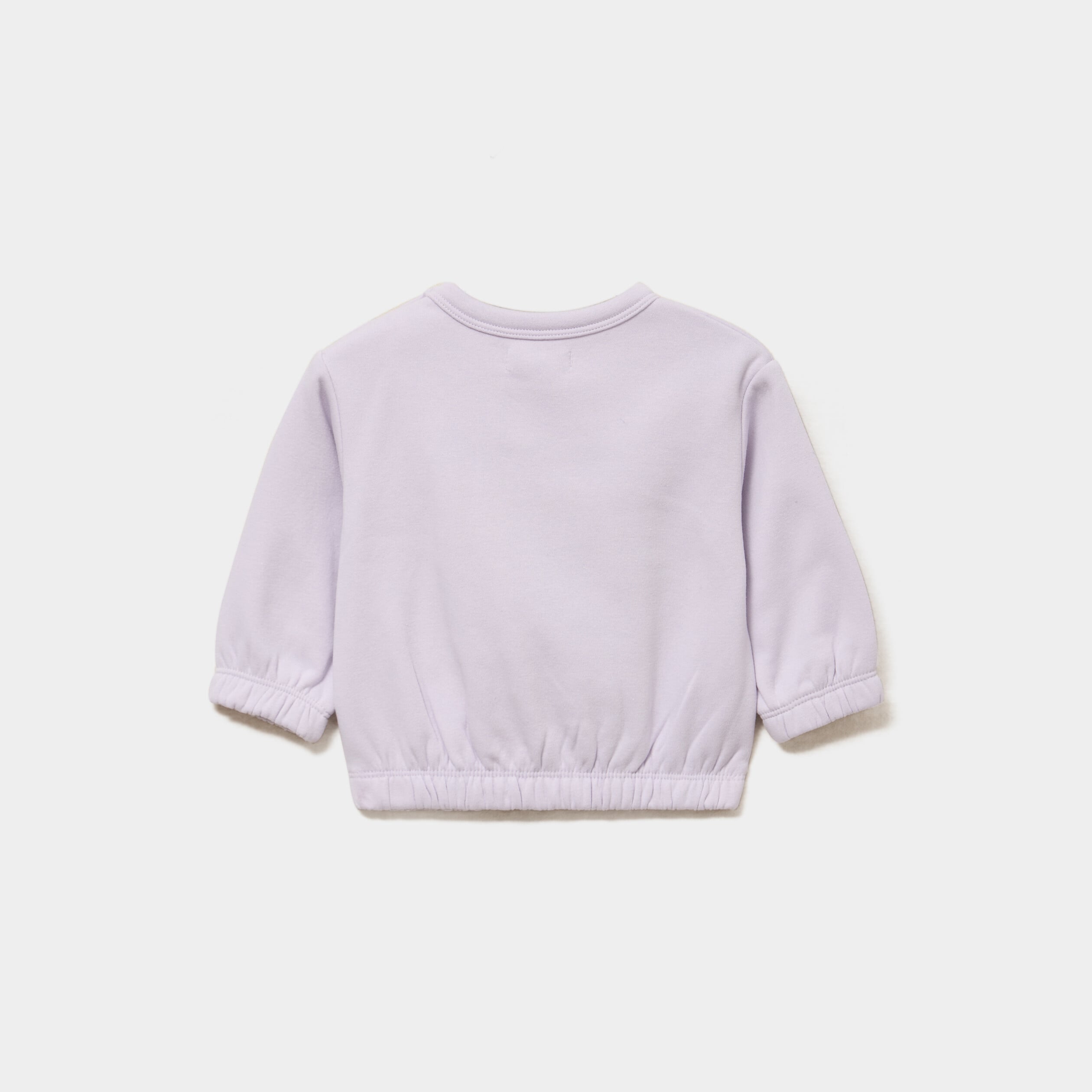 Sweat col rond manches longues parme b&eacute;b&eacute; fille