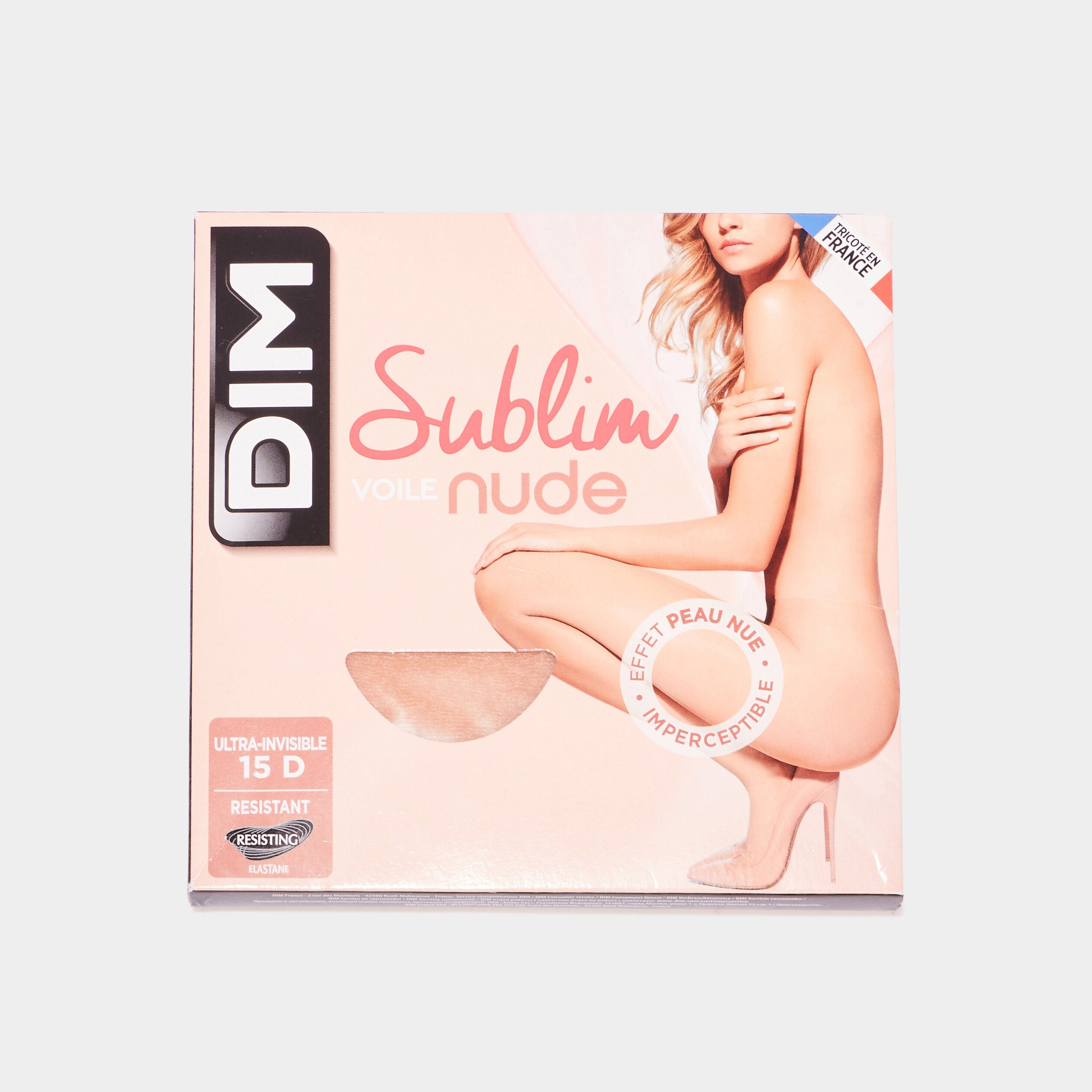 collants invisibles 15 d sublim nude dim marron cognac femme Collants invisibles 15 D Sublim nude DIM marron cognac femme