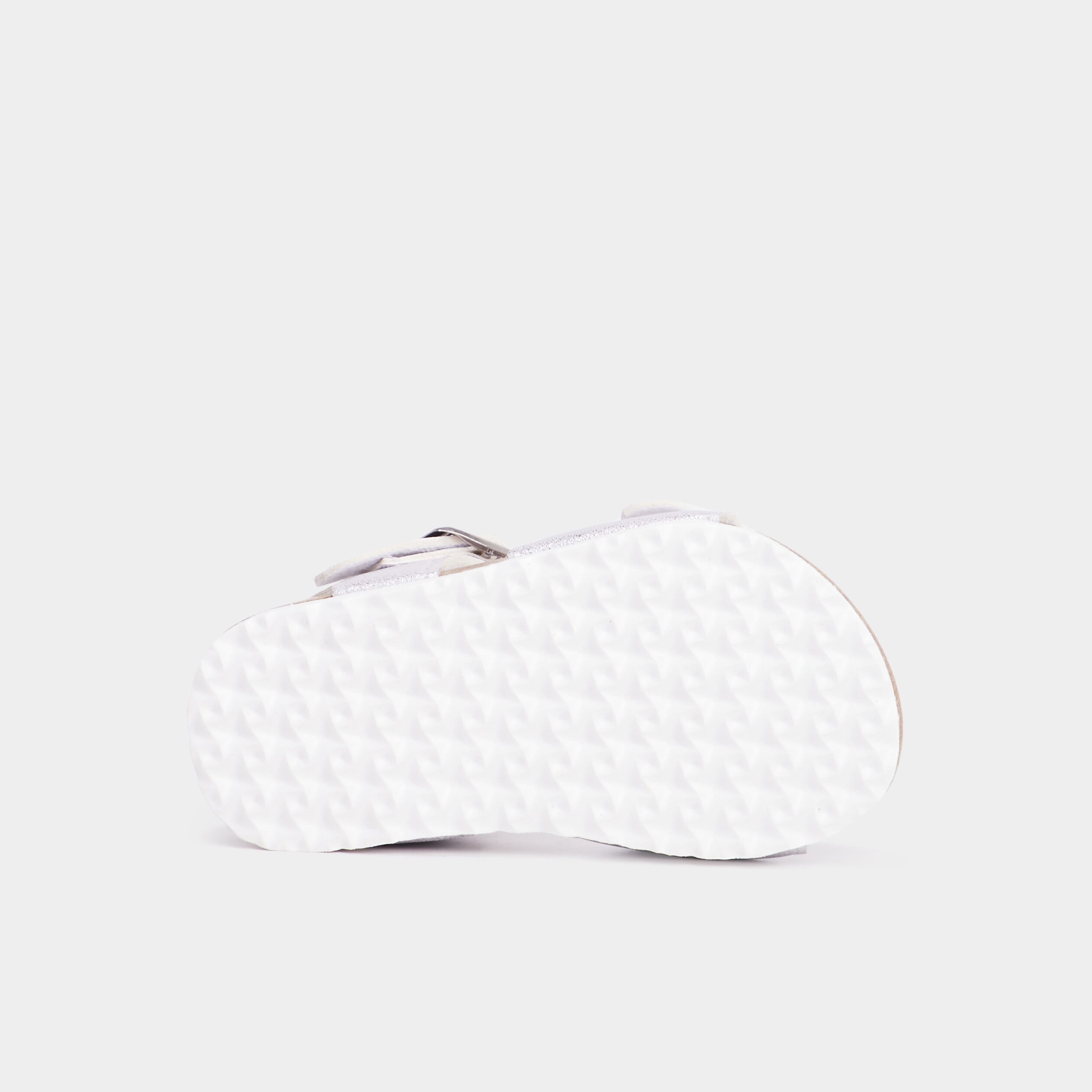 Sandales &agrave; paillettes parme b&eacute;b&eacute; fille
