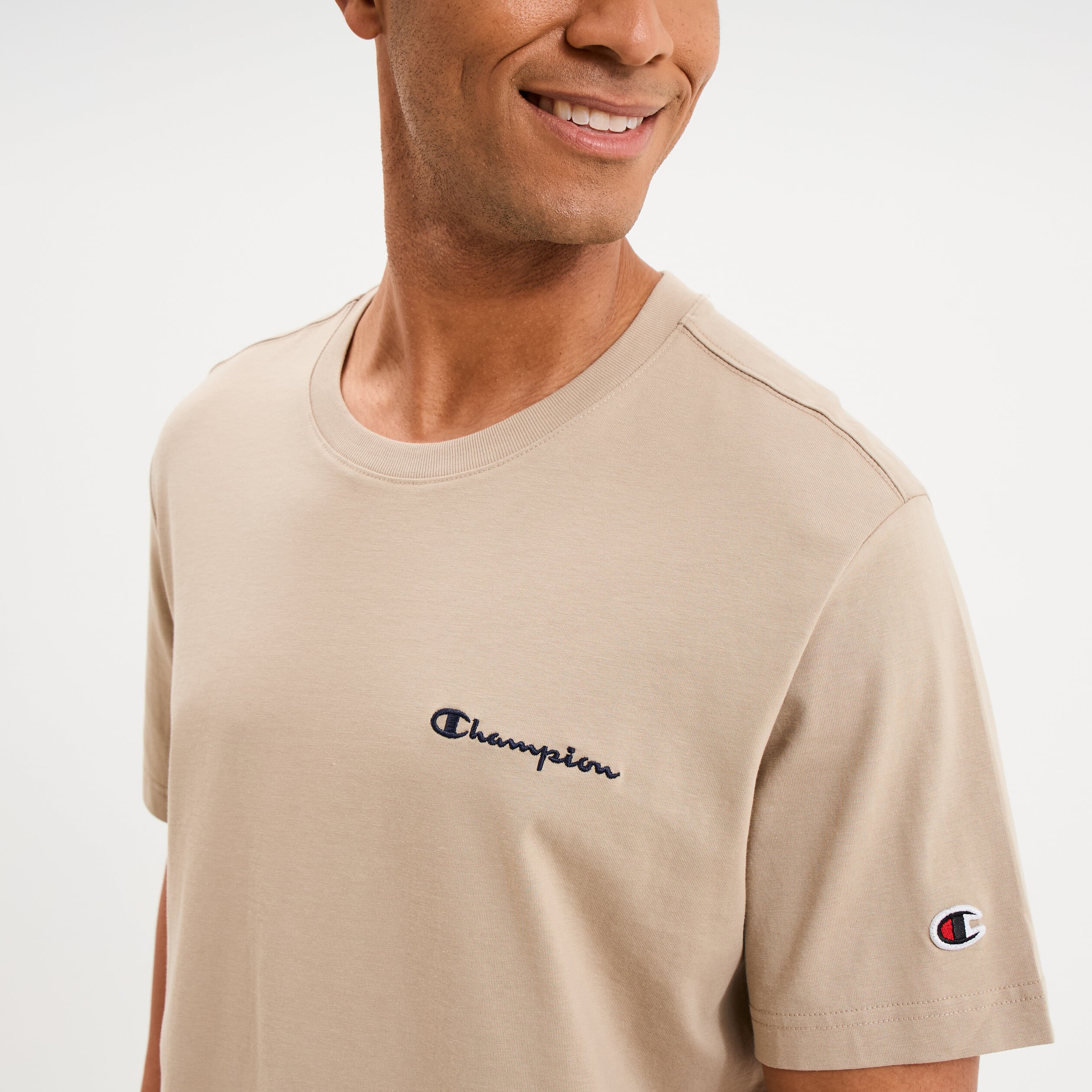 T-shirt manches courtes coton Champion sable homme