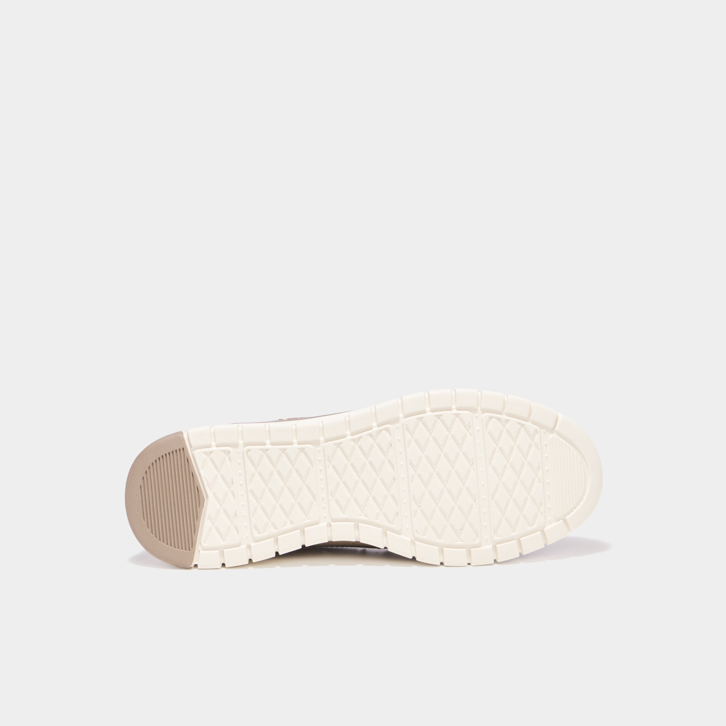 Chaussures bateau en jean sable homme