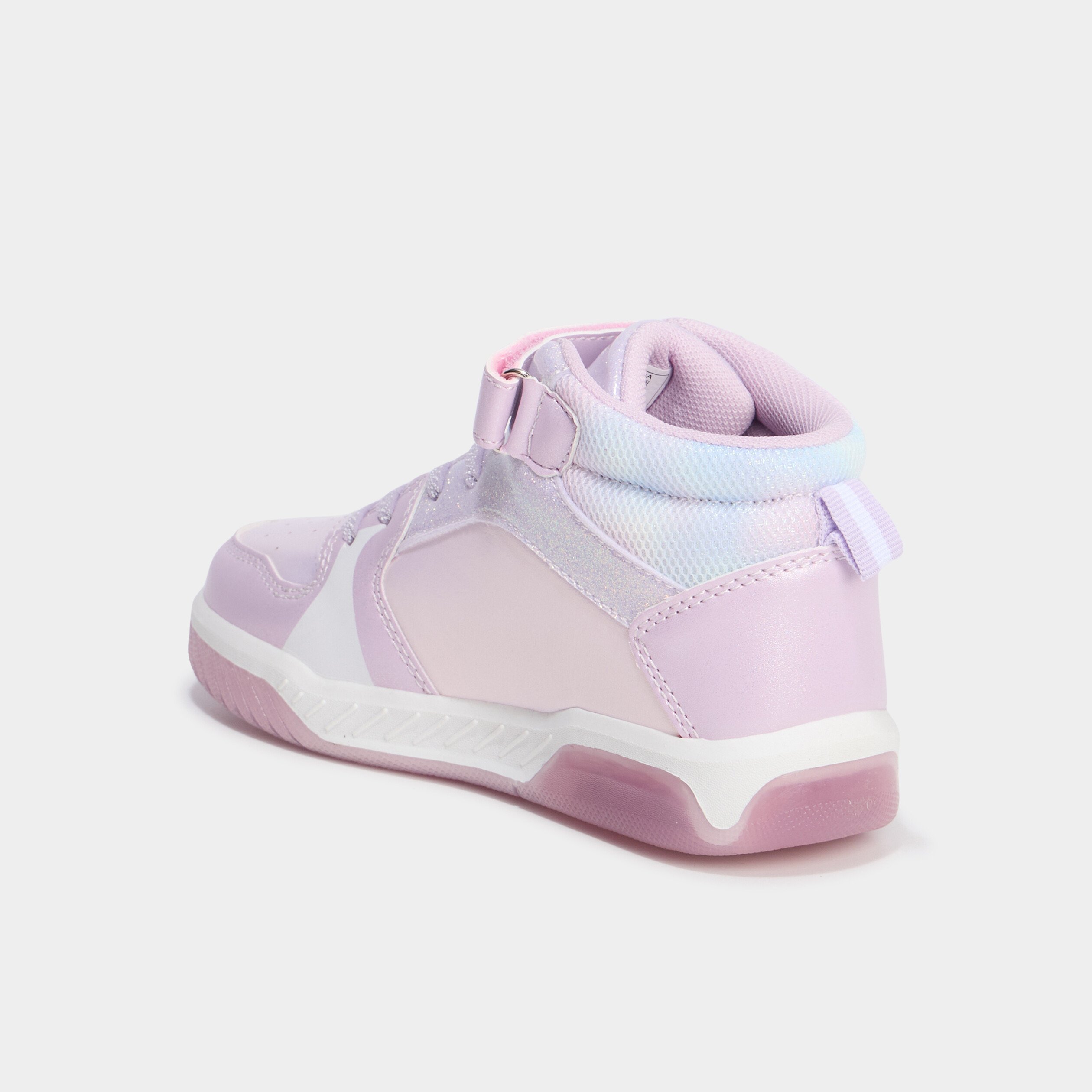 baskets montantes lumineuses stitch violet fille Baskets montantes lumineuses Stitch violet fille