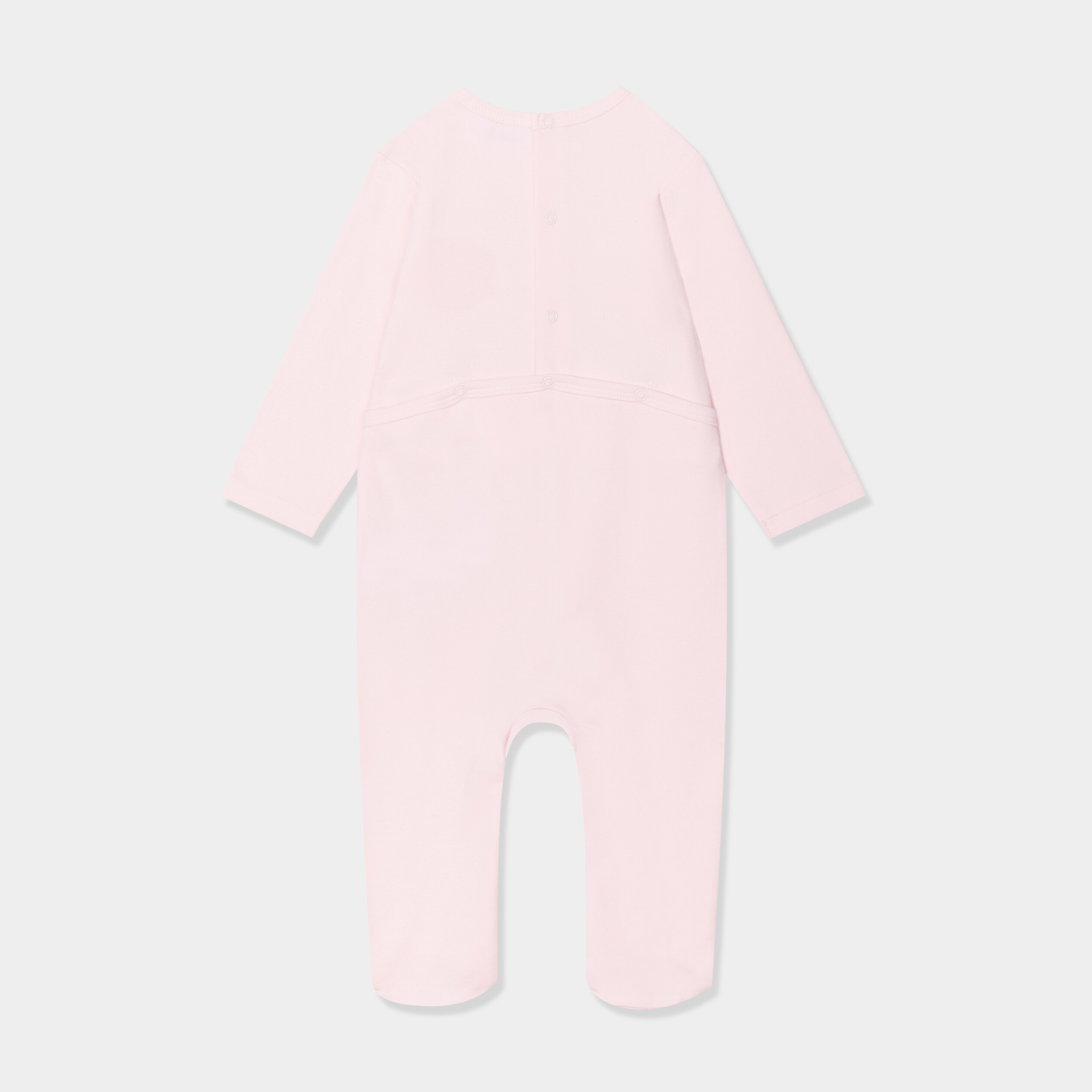 dors bien boutonne coton marie rose bebef Dors-bien boutonné coton Marie rose bébé fille