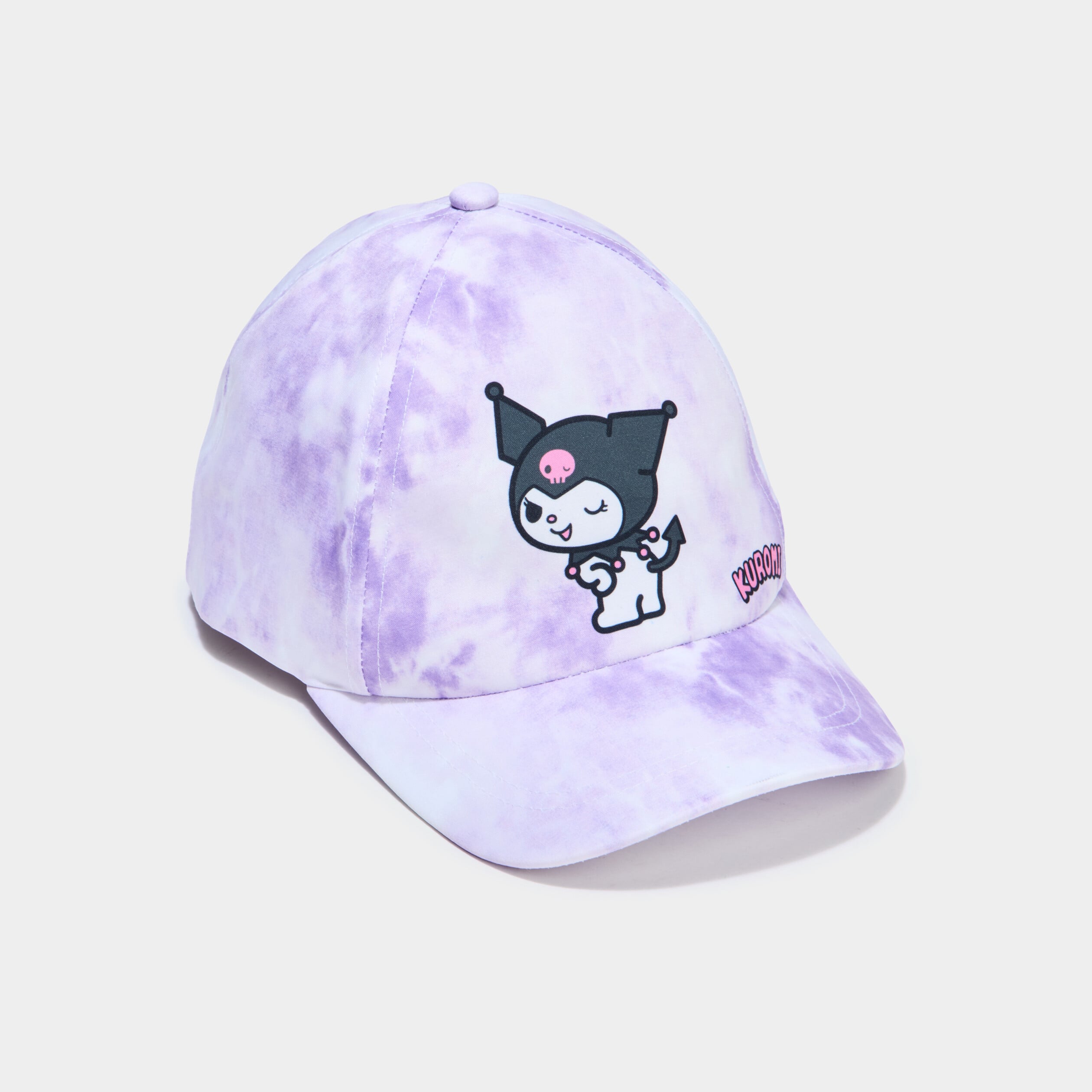 Casquette Hello Kitty Kuromi parme fille