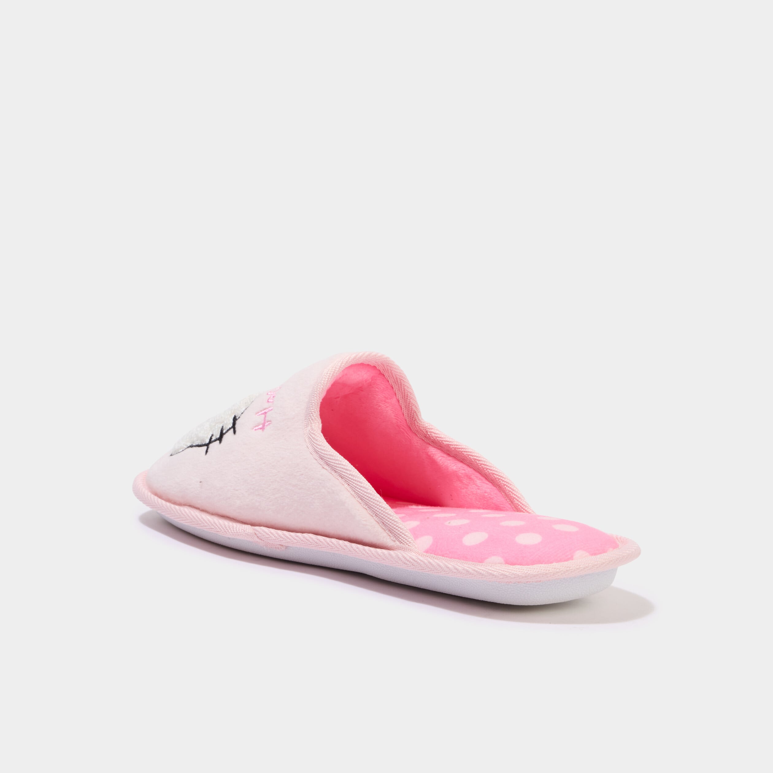 Chaussons mules Hello Kitty rose femme