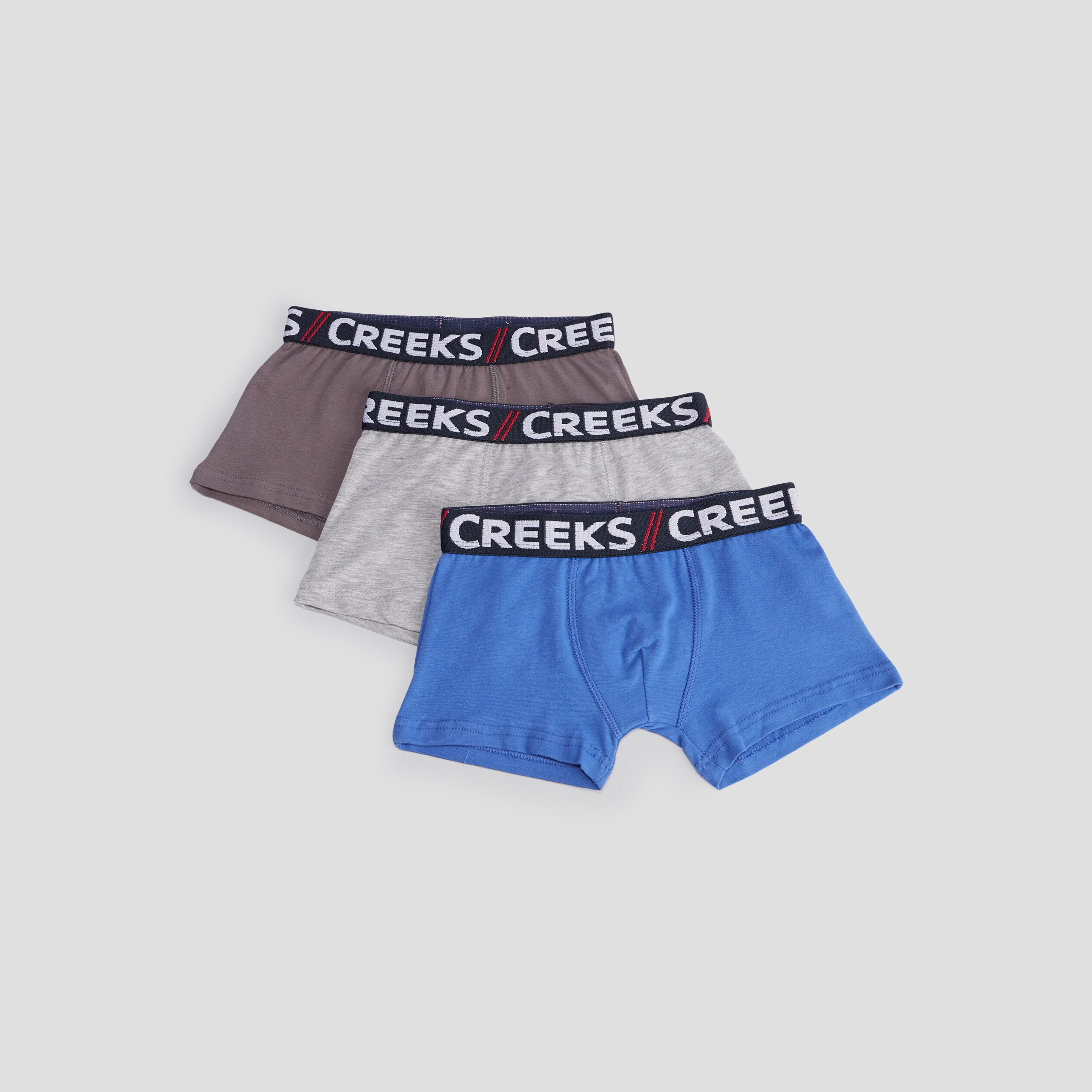 lot 3 boxers creeks bleu garcon Lot 3 boxers Creeks bleu garçon