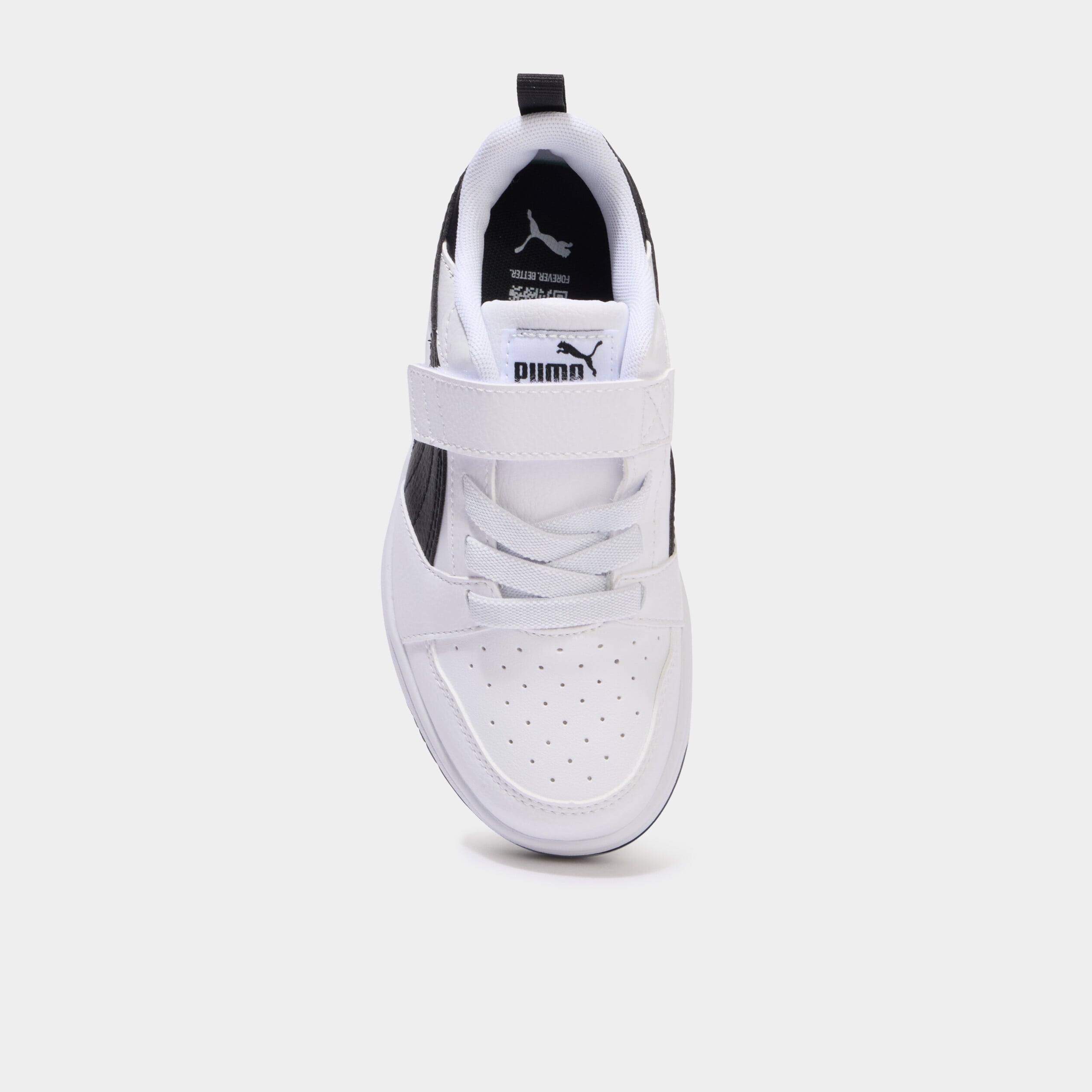 Tennis basses &agrave; lacets Puma Rebound V6 noir gar&ccedil;on