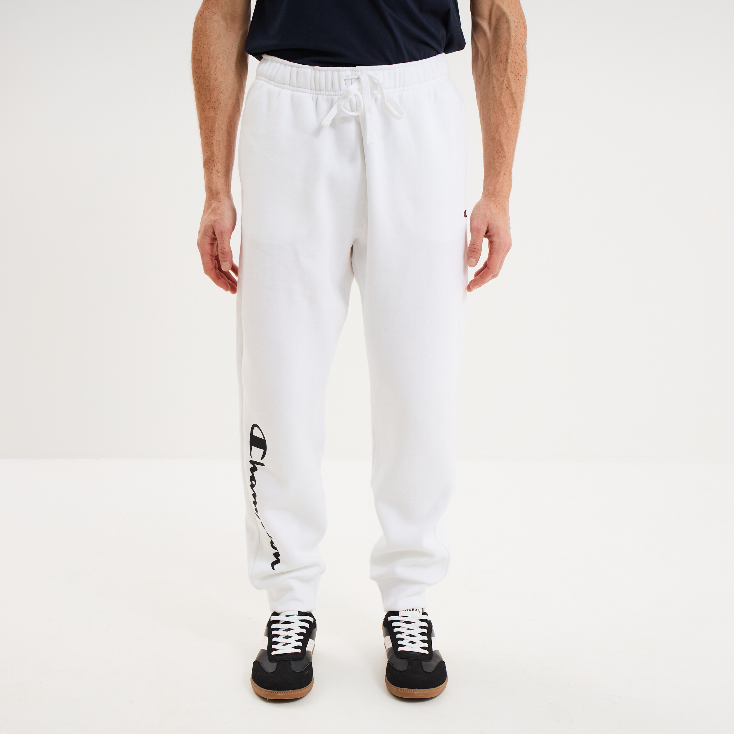 Pantalon de jogging &eacute;lastiqu&eacute; Champion blanc homme