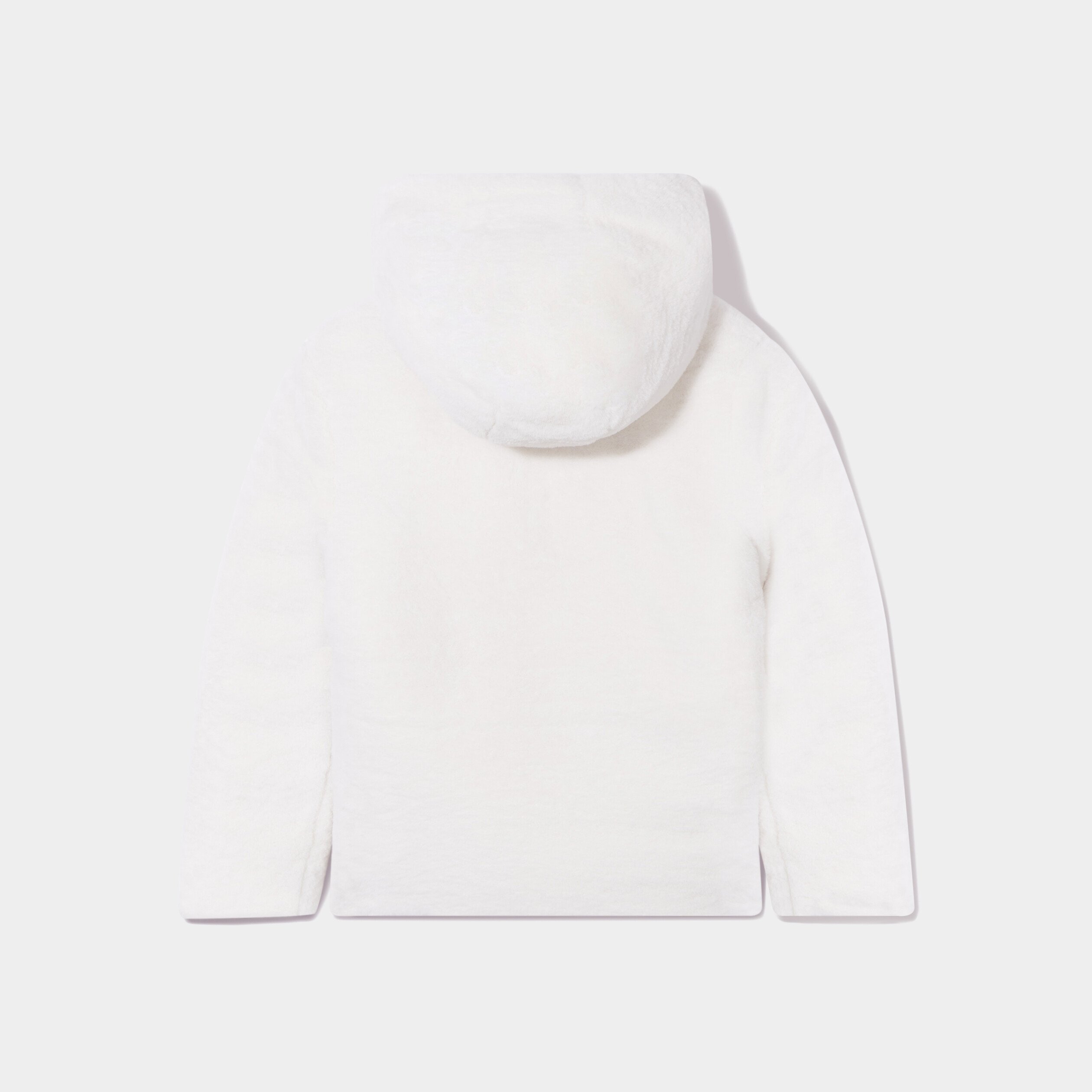 doudoune reversible fausse fourrure ivoire fille Doudoune réversible fausse fourrure ivoire fille