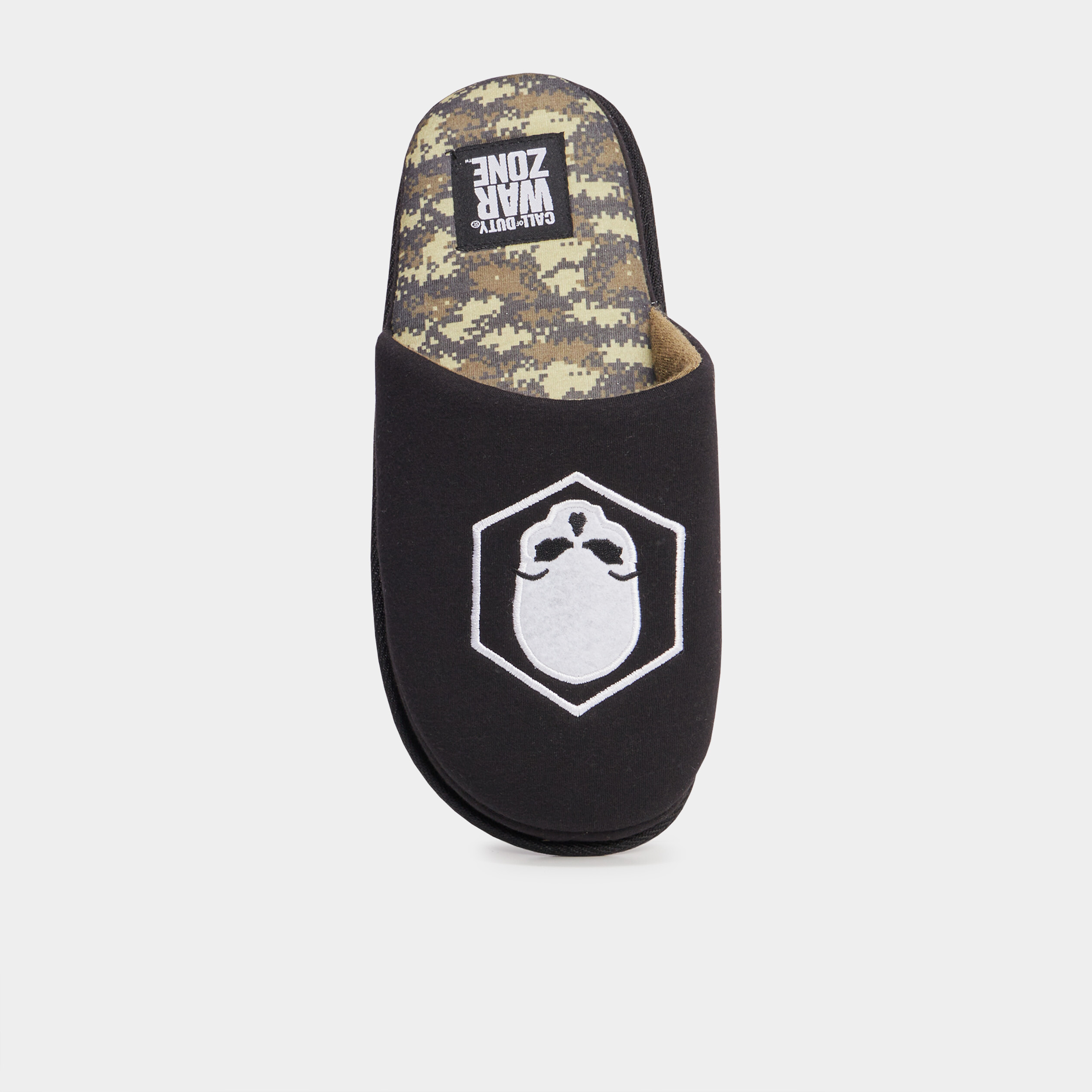 chaussons mules call of duty war zone vert kaki homme Chaussons mules Call of Duty War Zone vert kaki homme