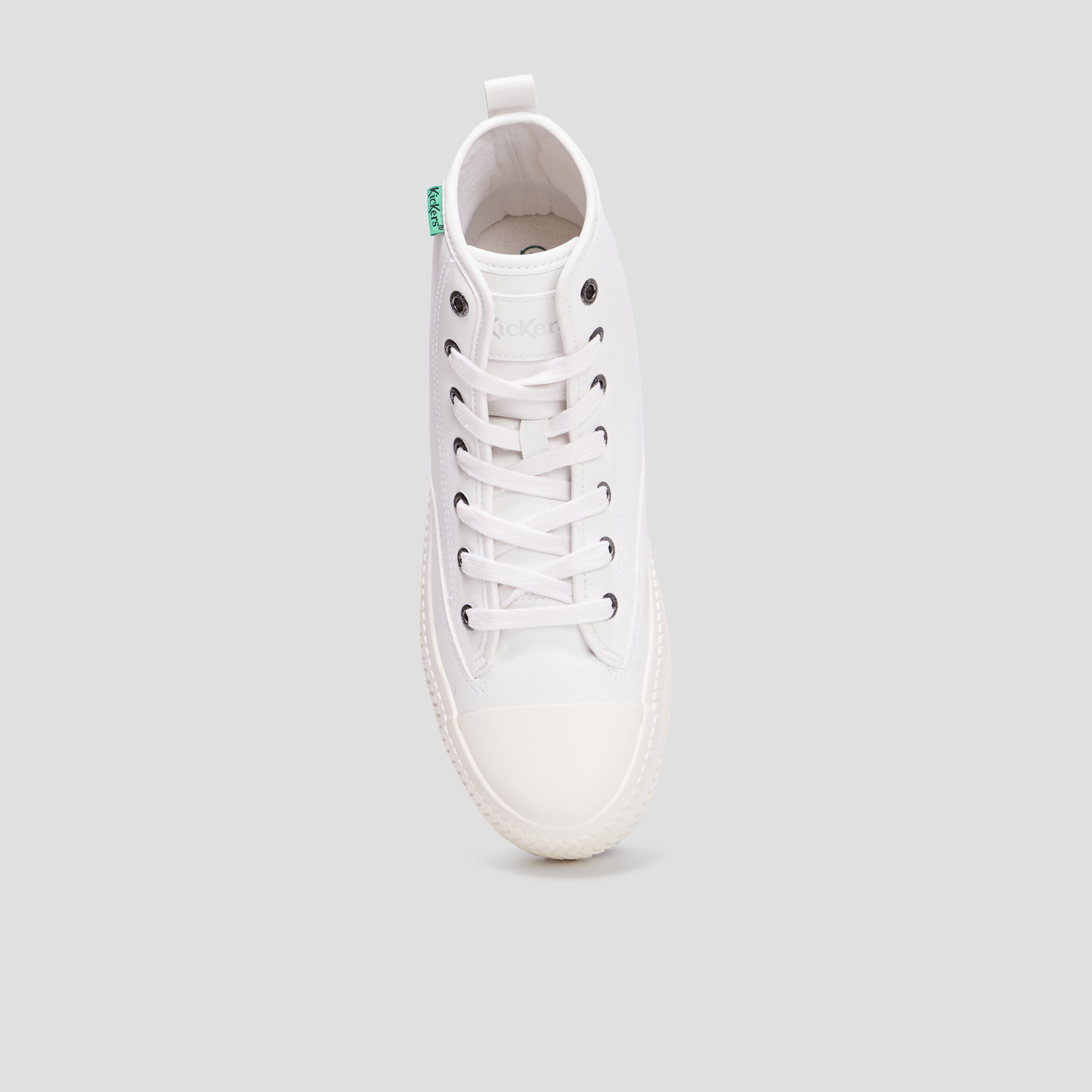 baskets montantes kickers reallife blanc femme Baskets montantes Kickers Reallife blanc femme