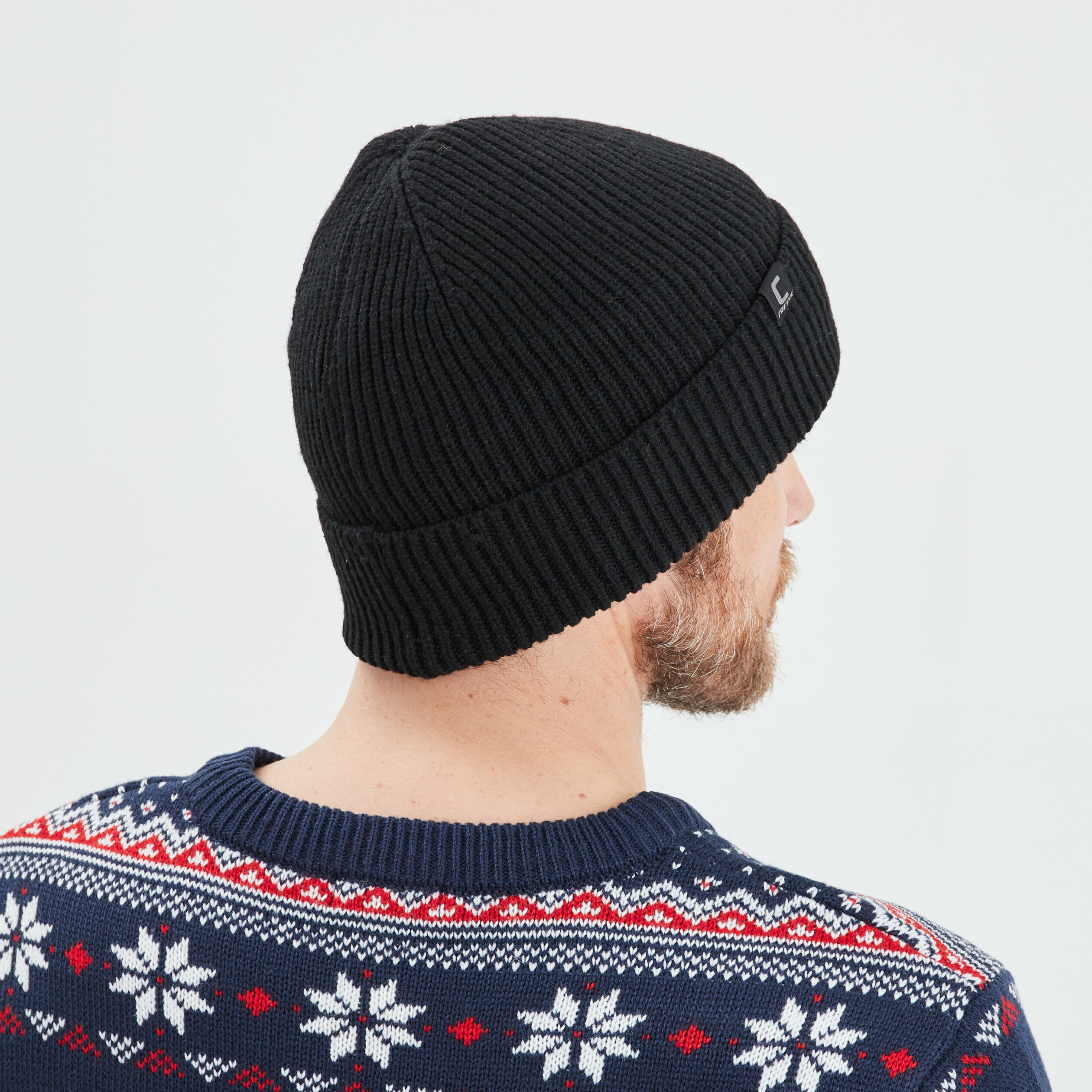 Bonnet tricoté Creeks noir homme