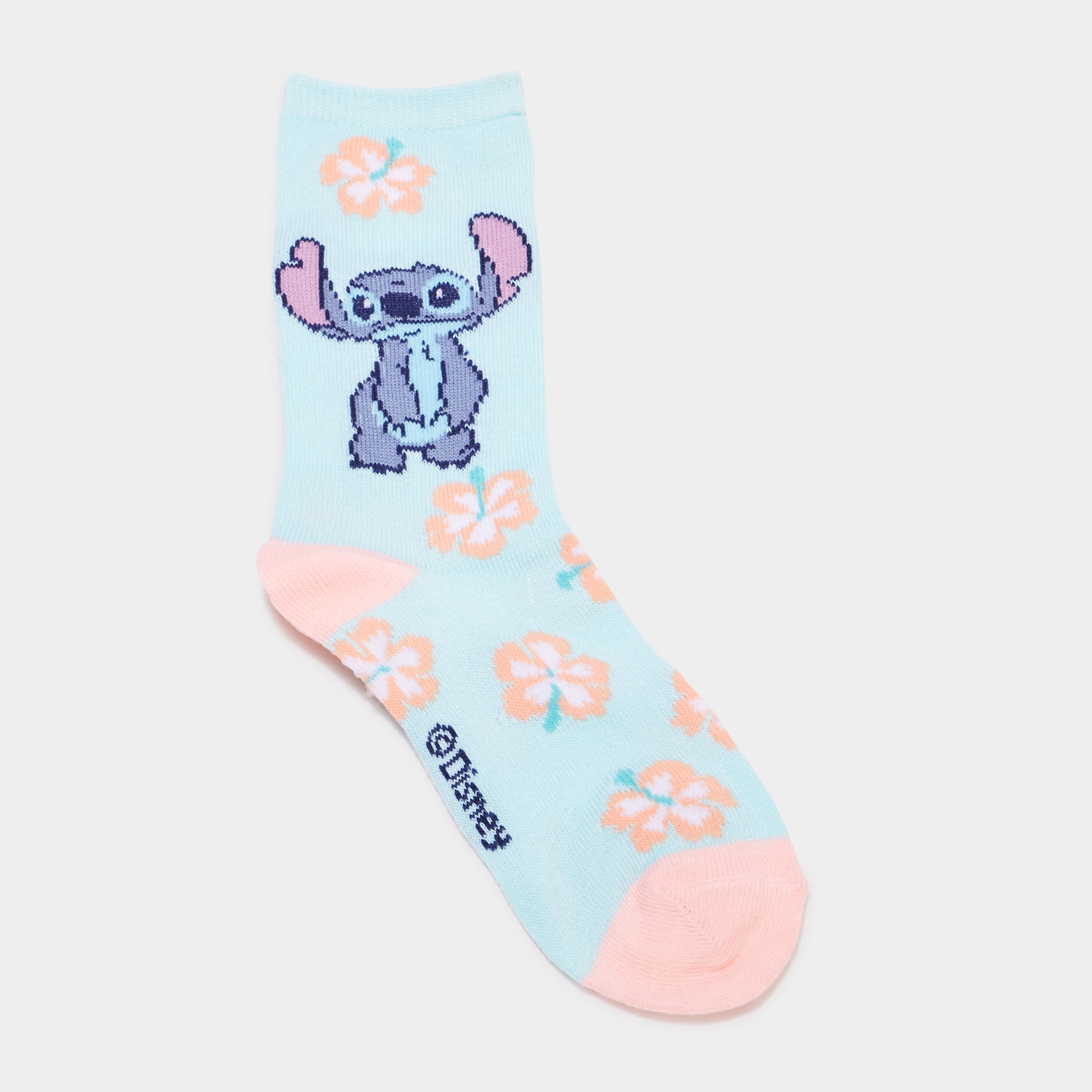 Disney Fille Stitch Lot De 5 Chaussettes Invisibles Respirant Décontracté