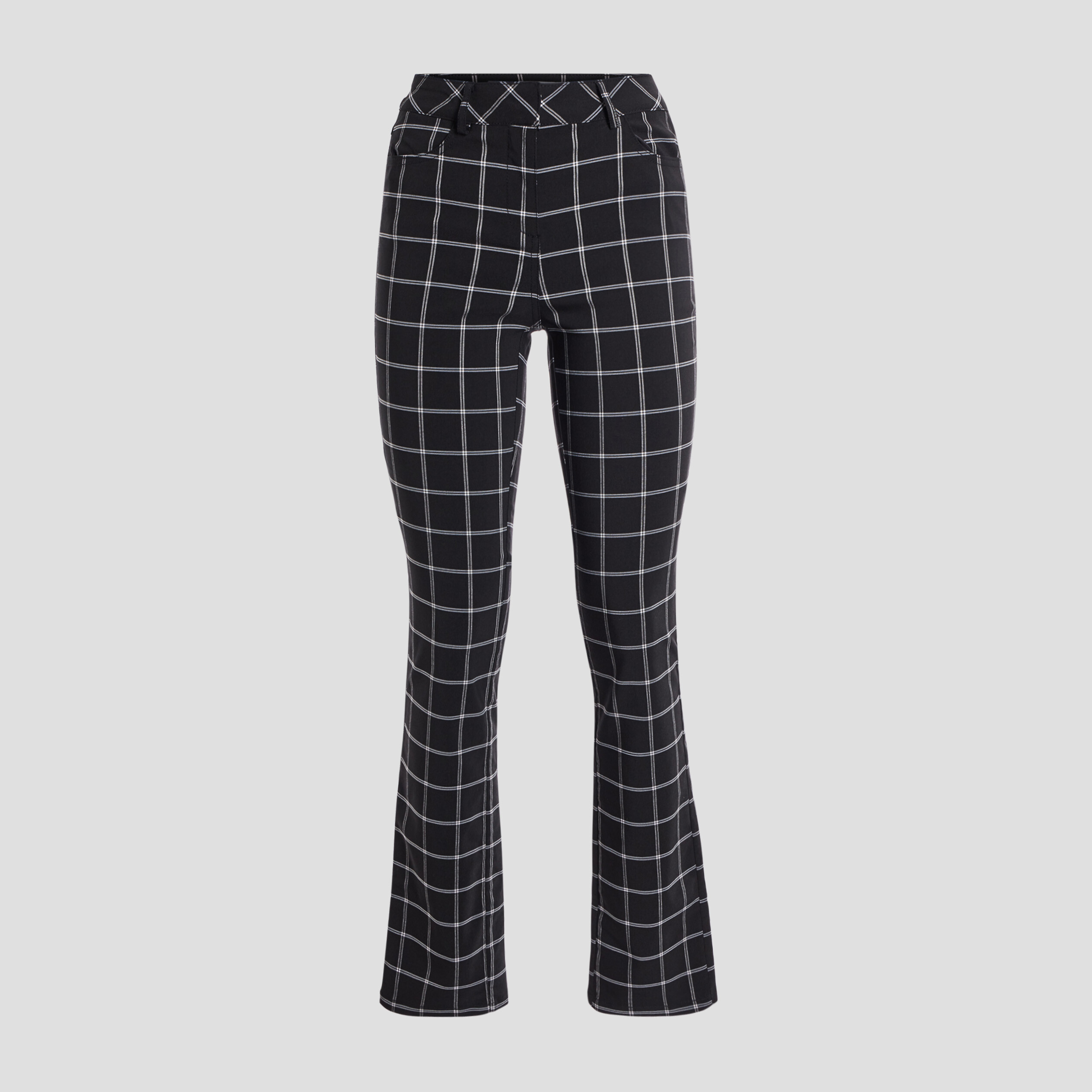 pantalon droit stretch noir femme Pantalon droit stretch noir femme