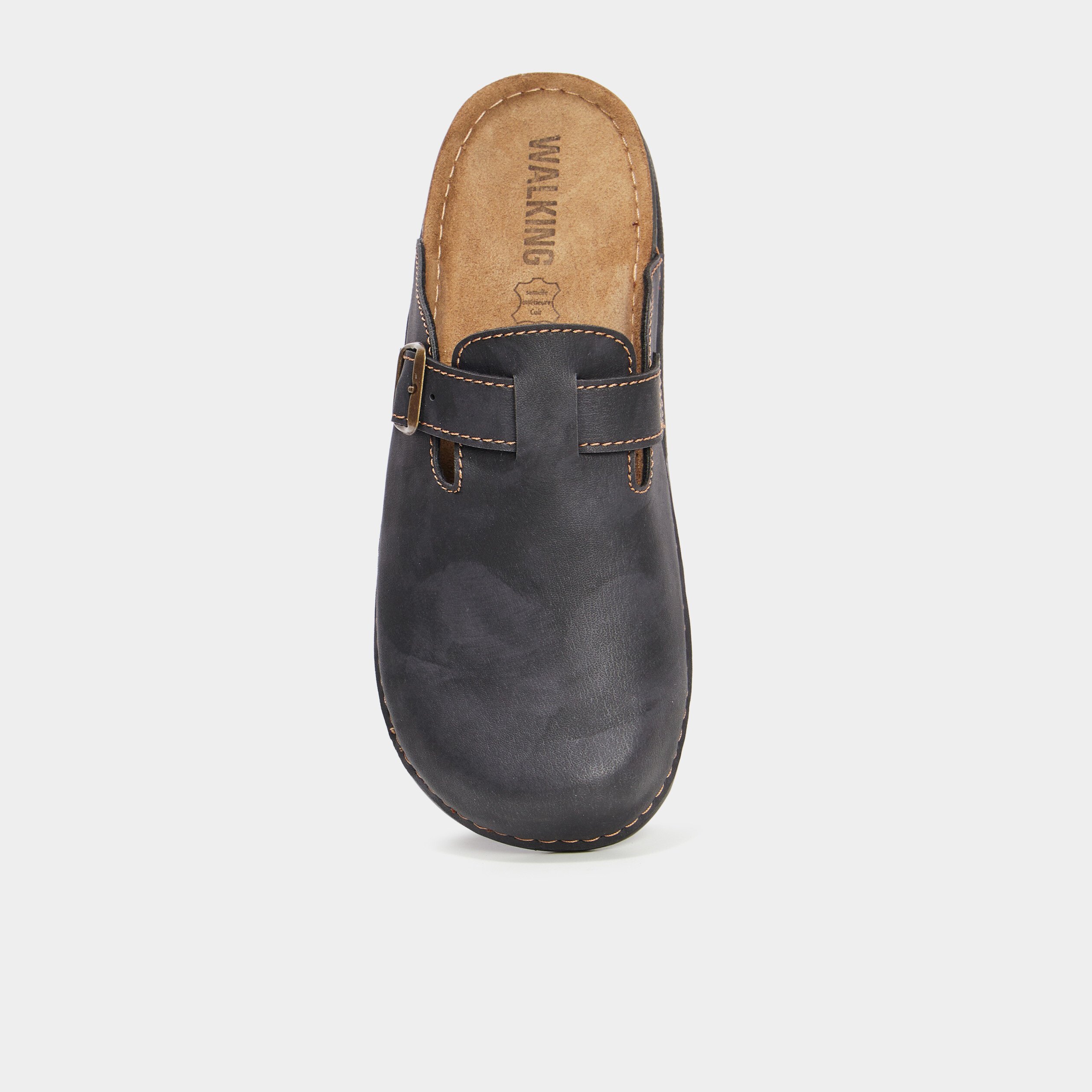 mules avec boucles noir homme Mules avec boucles noir homme