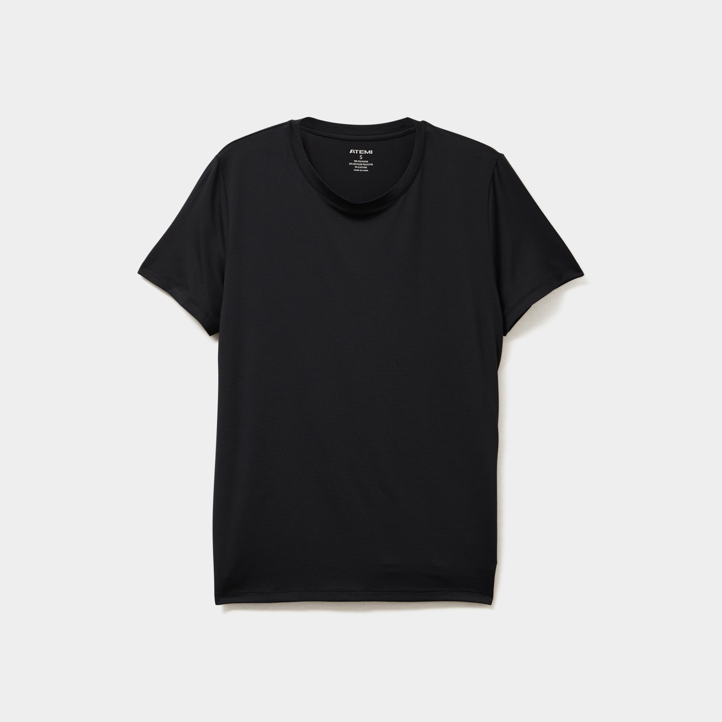 Tee Shirt Body Noir Femme Manche Courte T-shirt Court Moulant à